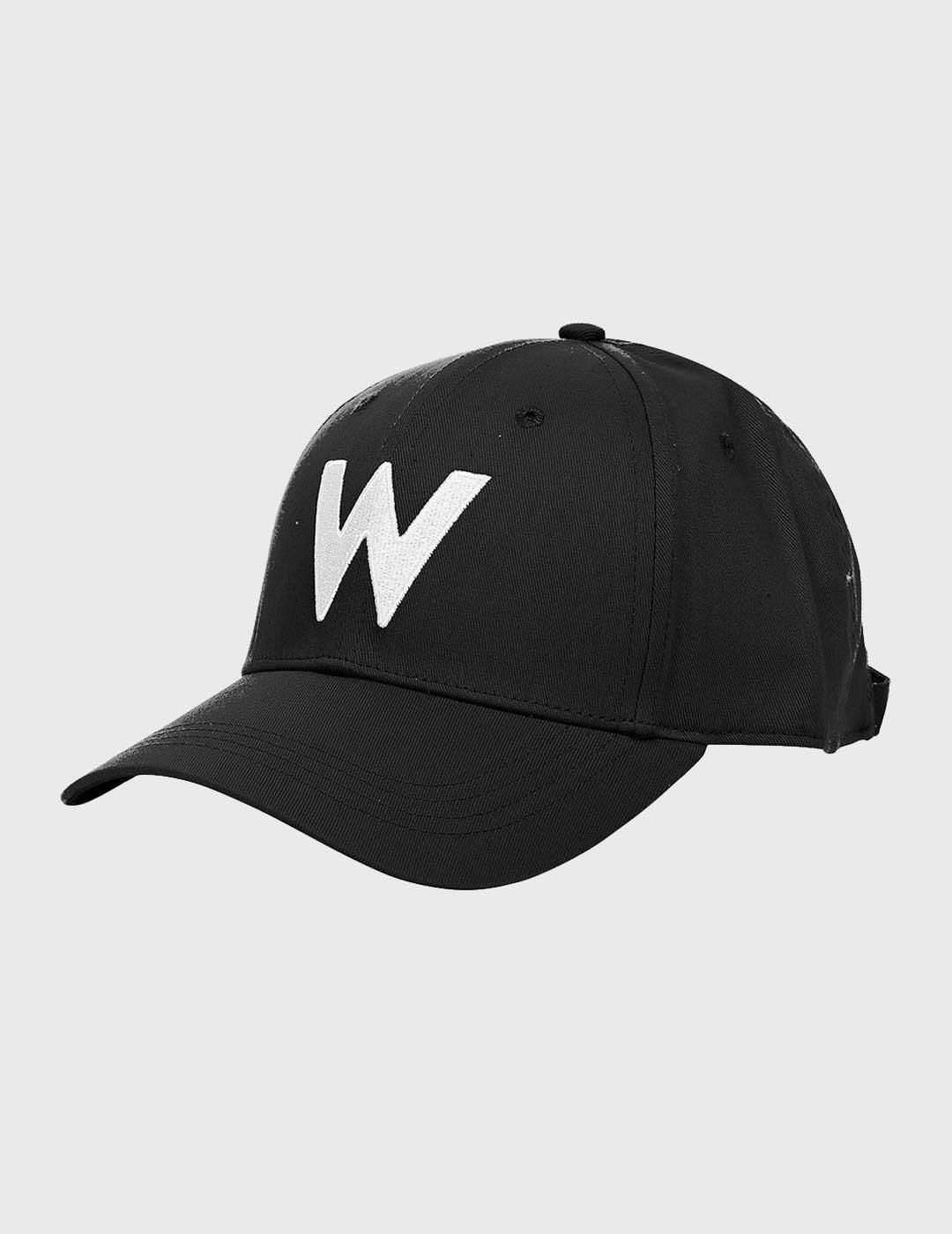 Gorra Wrangler W Logo negra para hombre y mujer