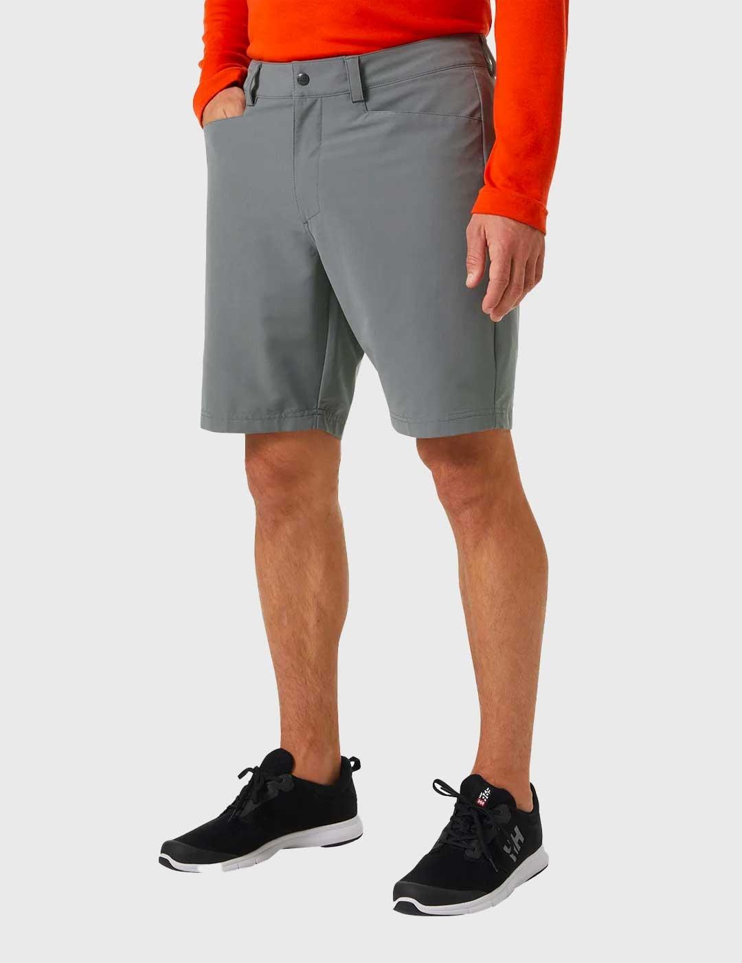 Pantalón Corto Helly Hansen QD Club Shorts gris para hombre