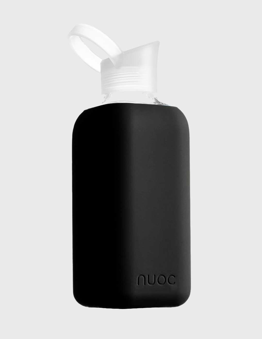 Botella Nuoc Kreme XL negra para hombre y mujer