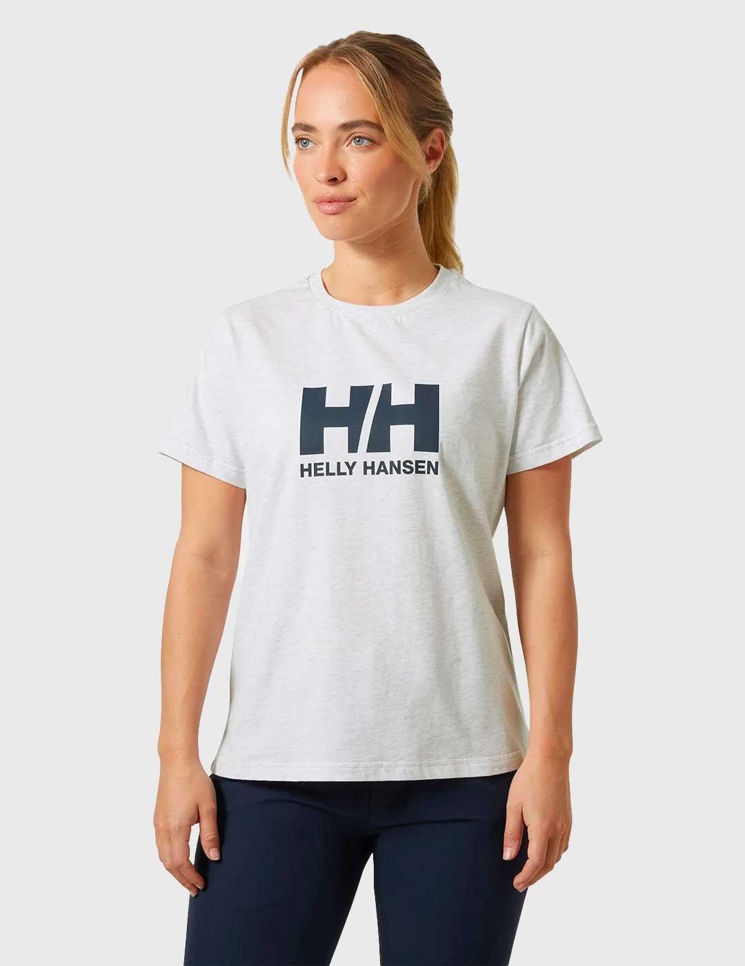 Camiseta Helly Hansen HH Logo gris para mujer