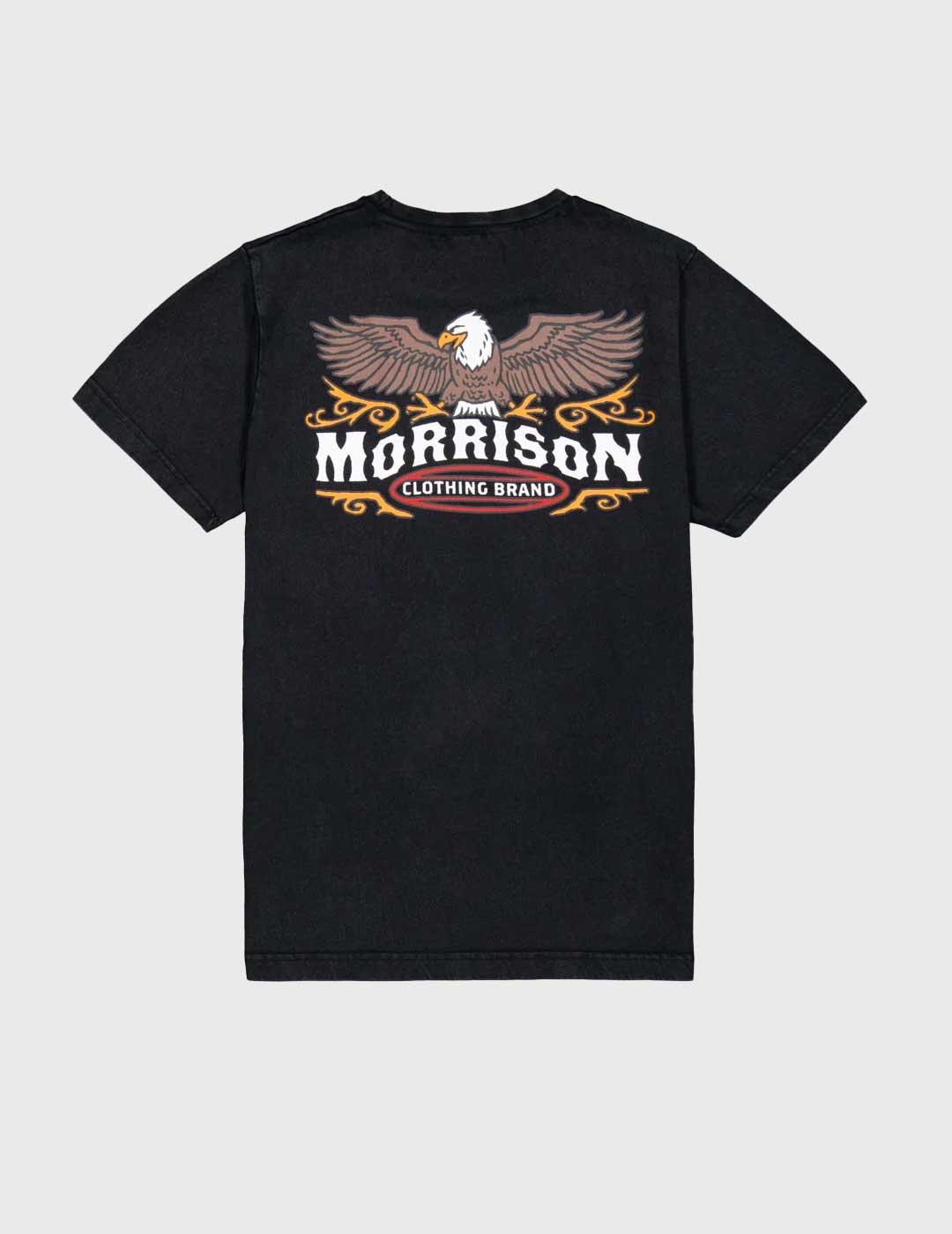 Camiseta Morrison Wisconsin negra para hombre y mujer