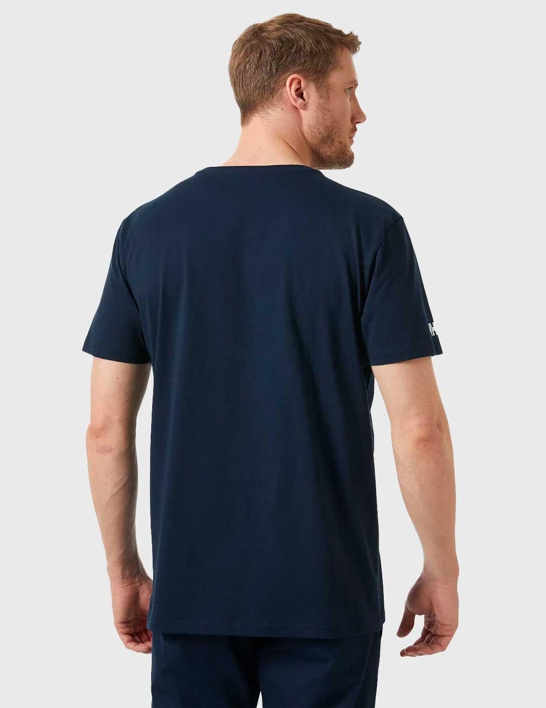 Camiseta Helly Hansen Shoreline T Shirt marino para hombre