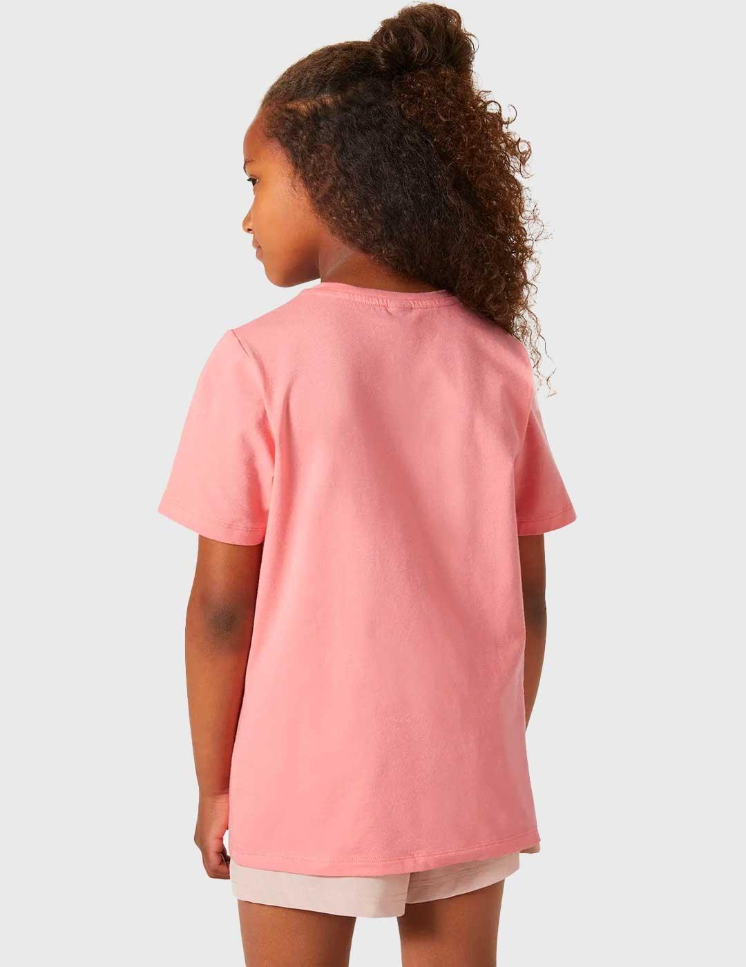 Camiseta Helly Hansen HH Logo coral para niño y niña