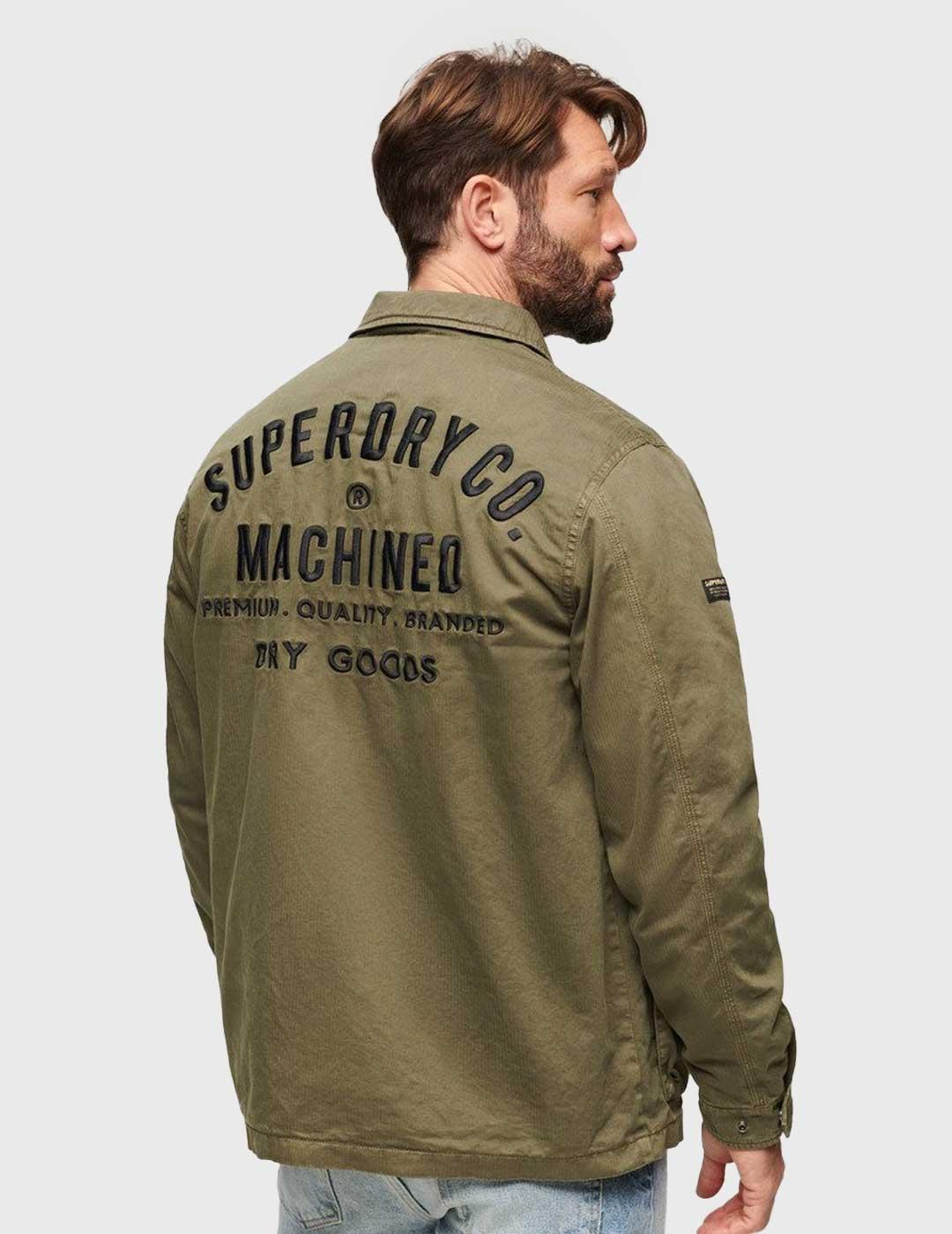 Superdry Military M65 Embroidered Chaqueta verde para hombre