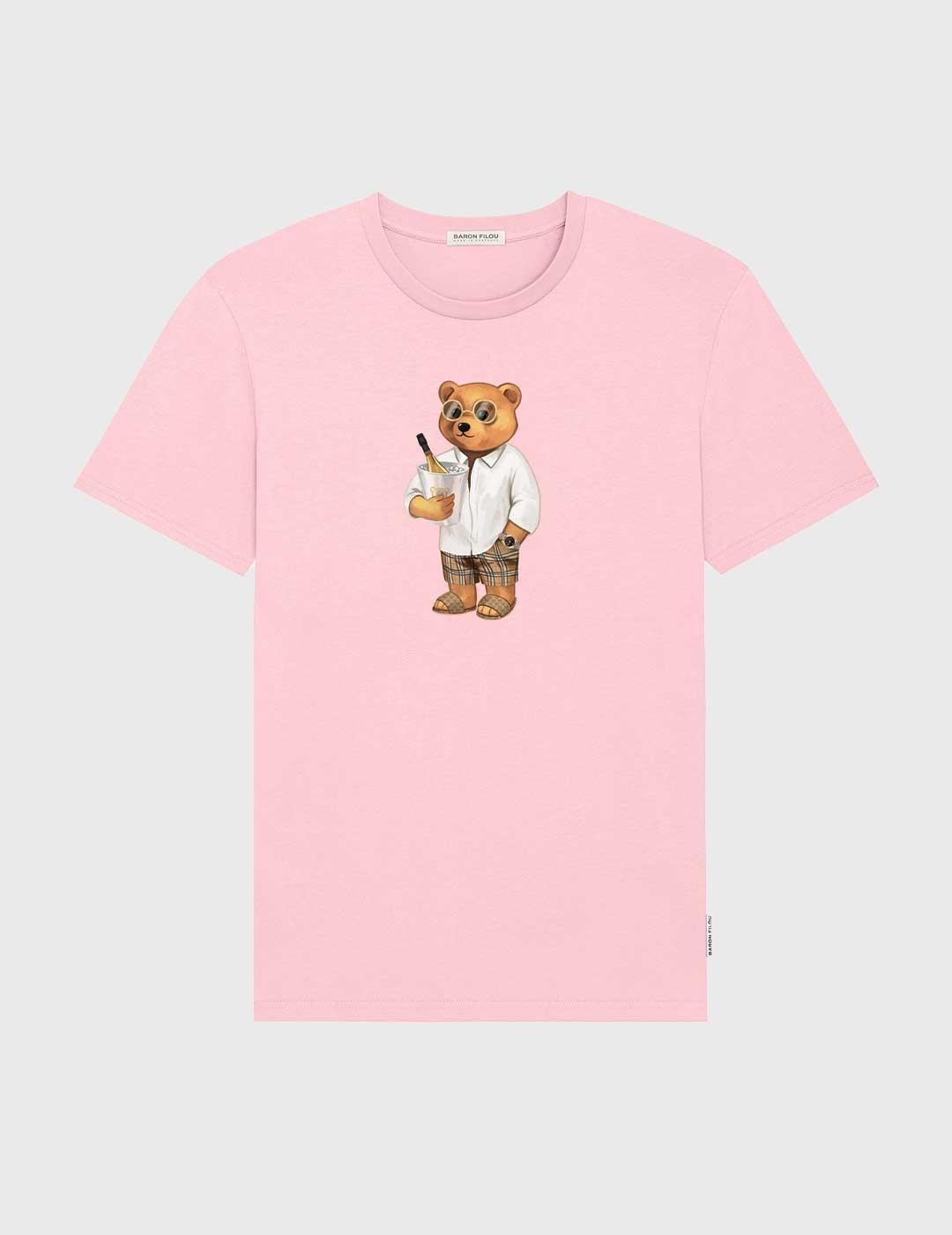 Baron Filou T-Shirt Filou LXXIX Camiseta rosa de hombre