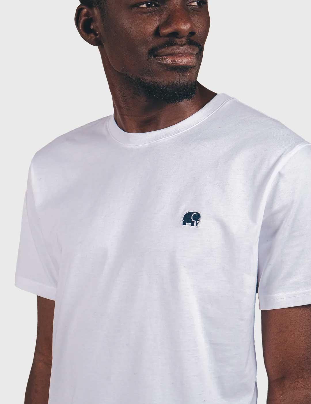 Trendsplant Explanada Organic Camiseta blanca para hombre