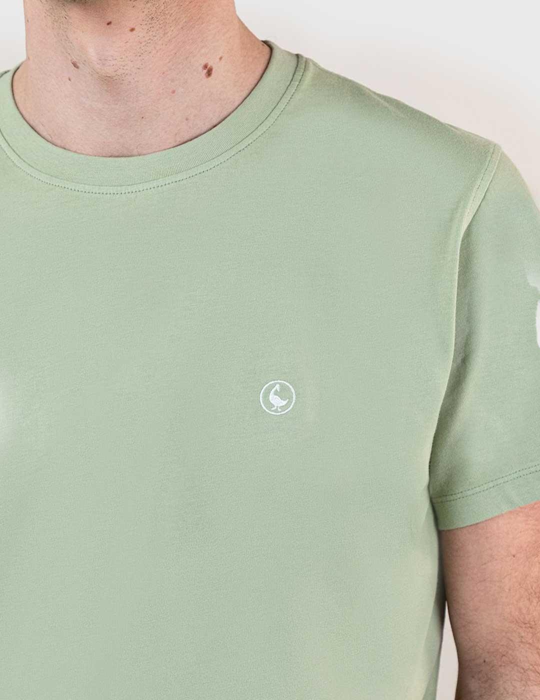 El Ganso Camiseta Garment Dyed verde para hombre