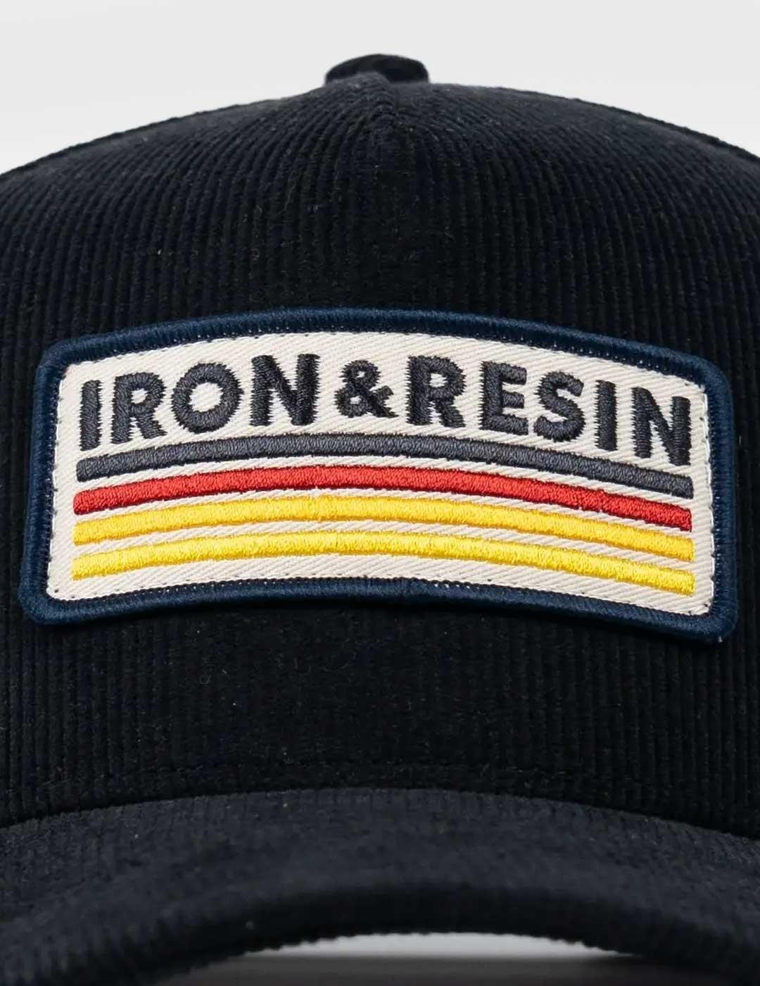 Salty Crew Vintage Hat Gorra negra de pana unisex