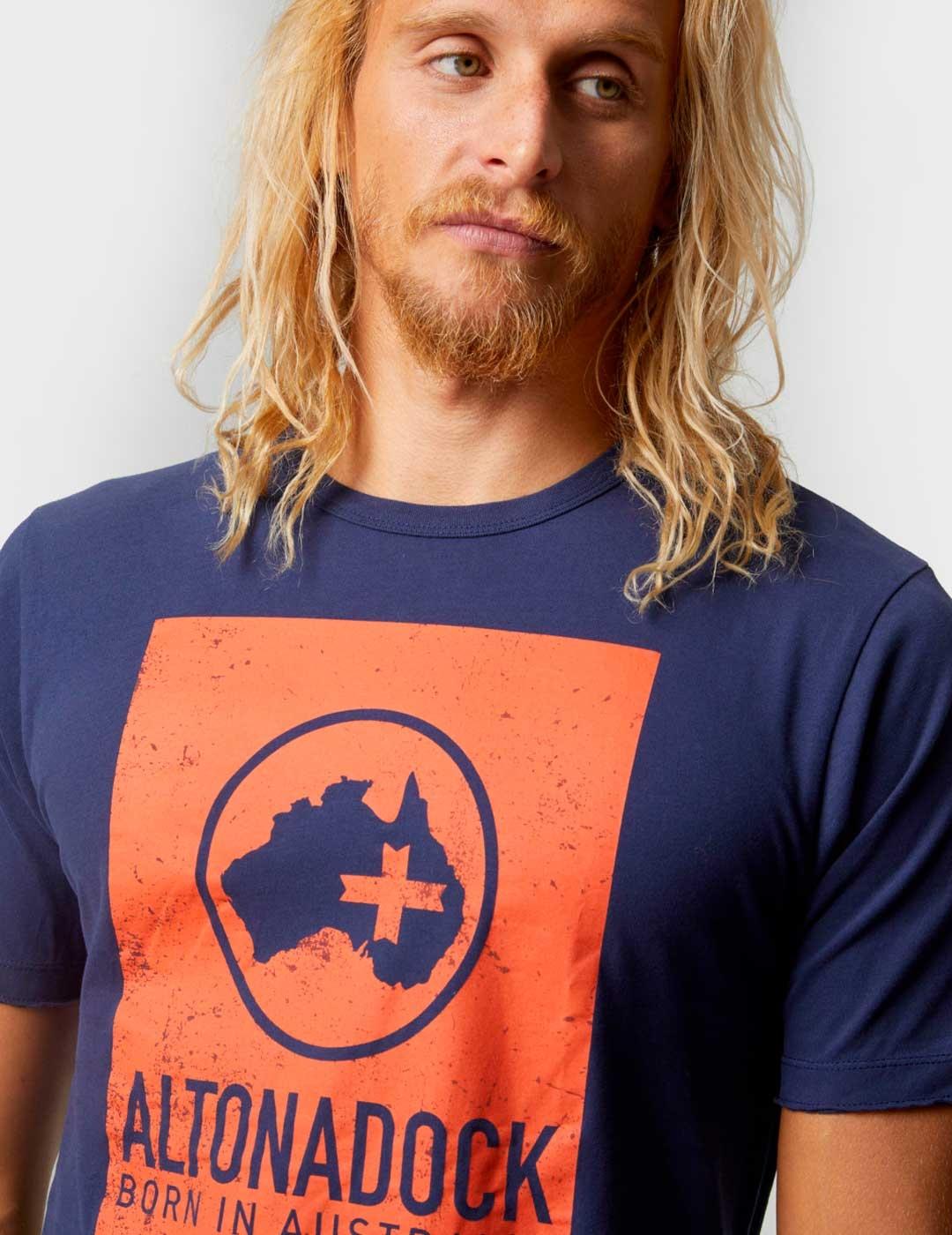 Camiseta Altonadock marino para hombre
