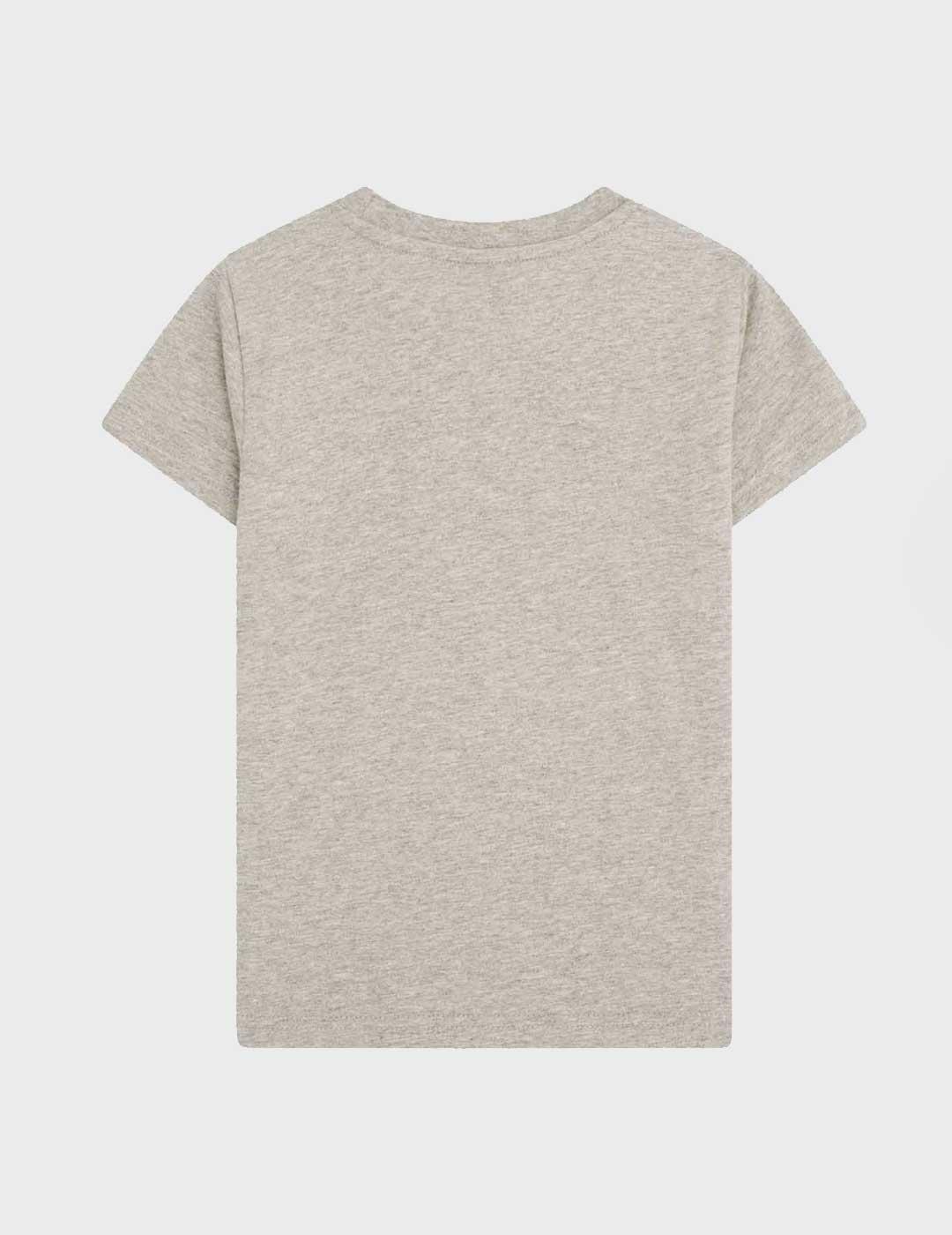 Camiseta Ellesse Malia gris para niño y niña