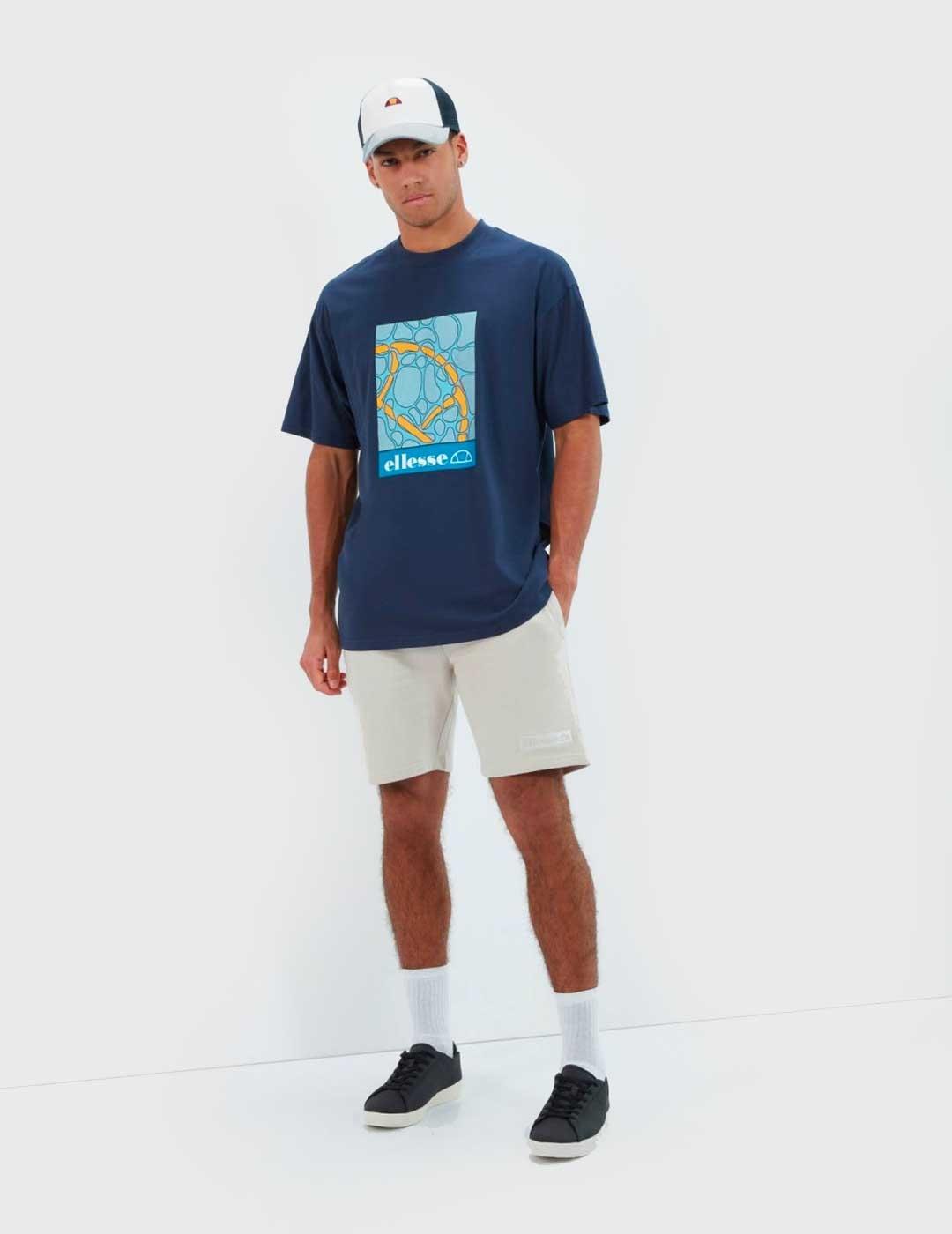 Camiseta Ellesse Acquario azul para hombre