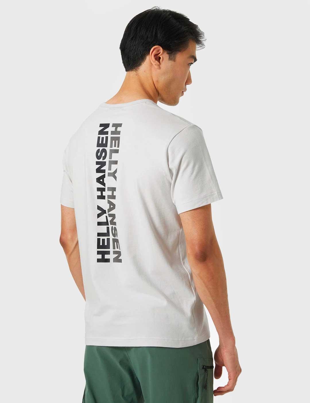 Camiseta Helly Hansen Core Graphic gris para hombre