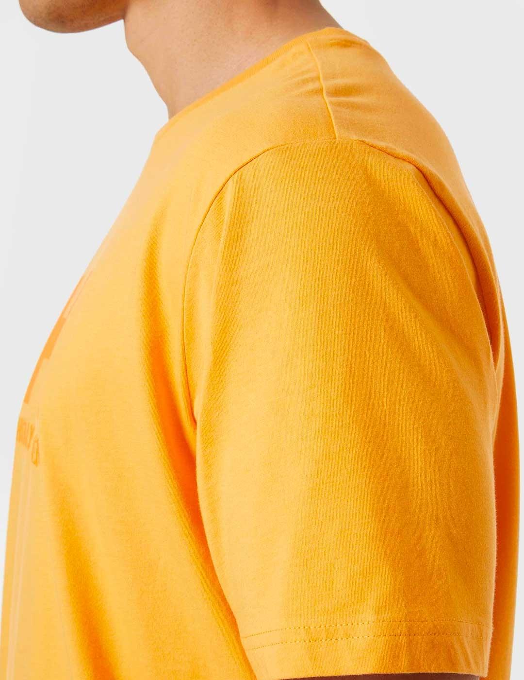 Camiseta Helly Hansen Logo amarilla para hombre