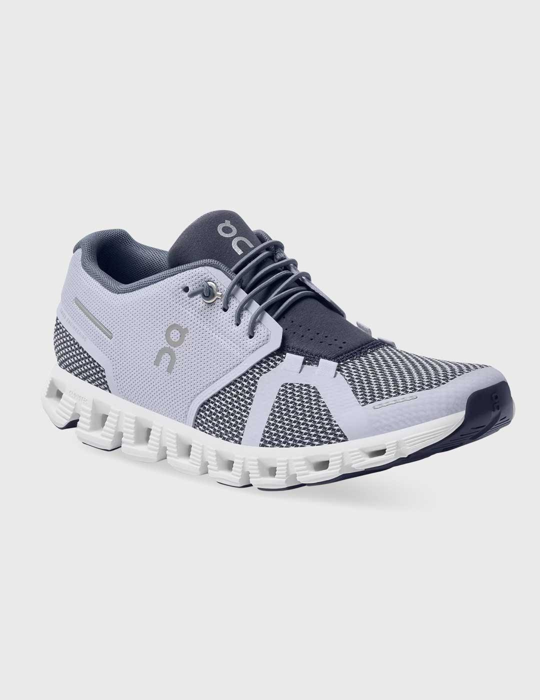 Zapatillas On Running Cloud 5 Combo azules para mujer y niña