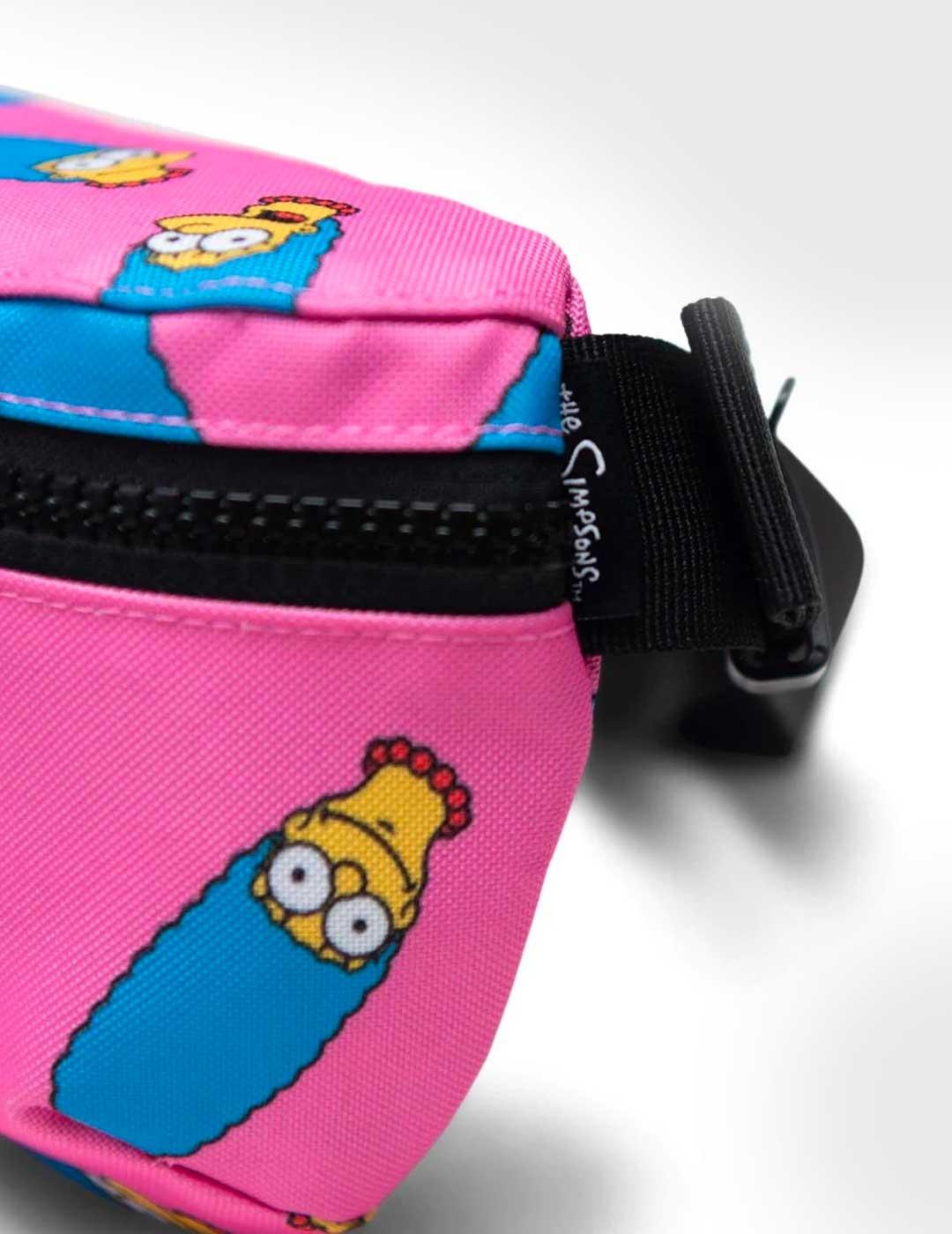 Riñonera Herschell Marge Simpson rosa para hombre y mujer