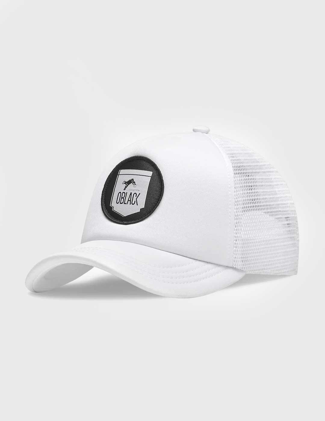 Gorra Oblack Classic Total White blanca para hombre y mujer