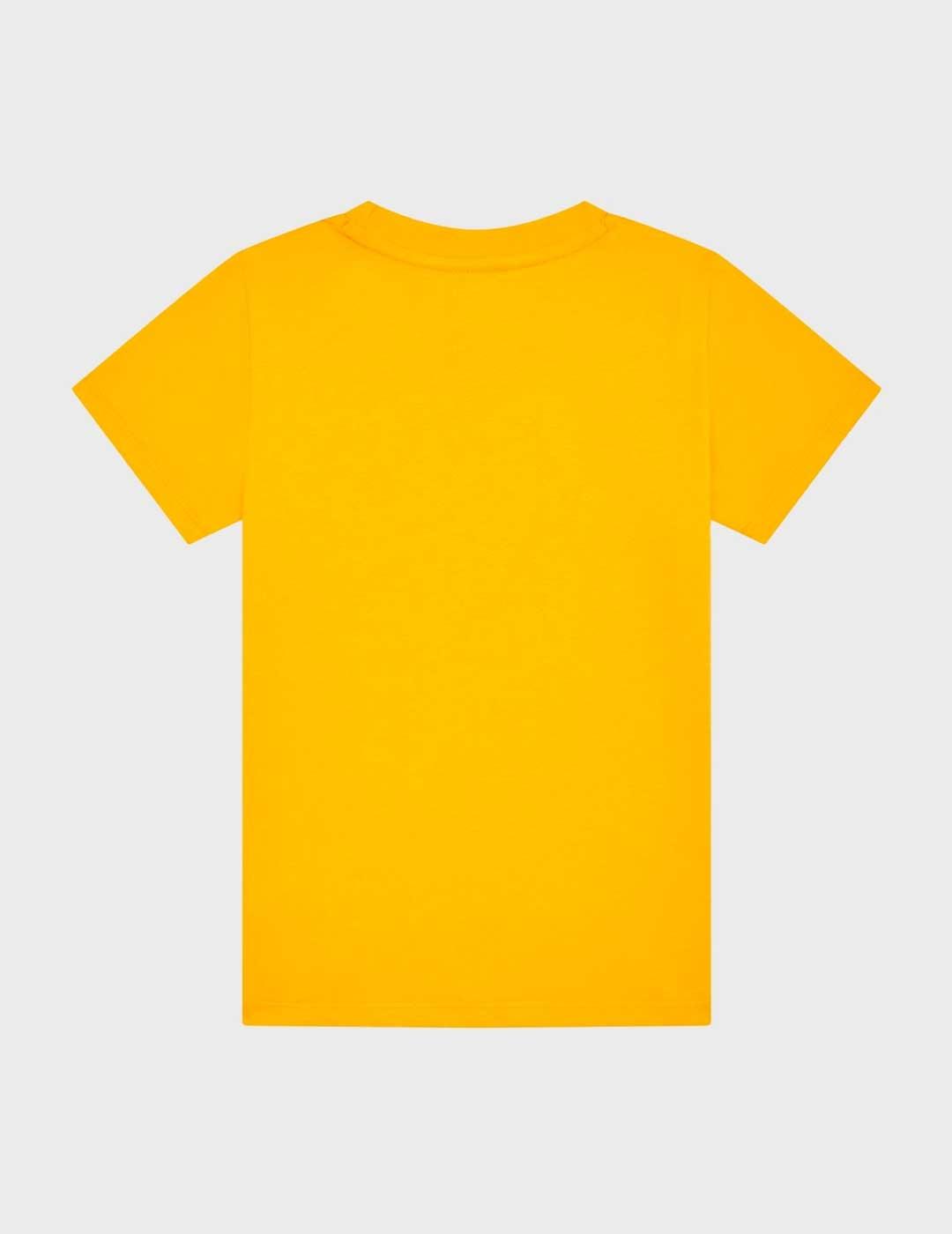 Camiseta Ellesse Trenta amarilla para niño y niña