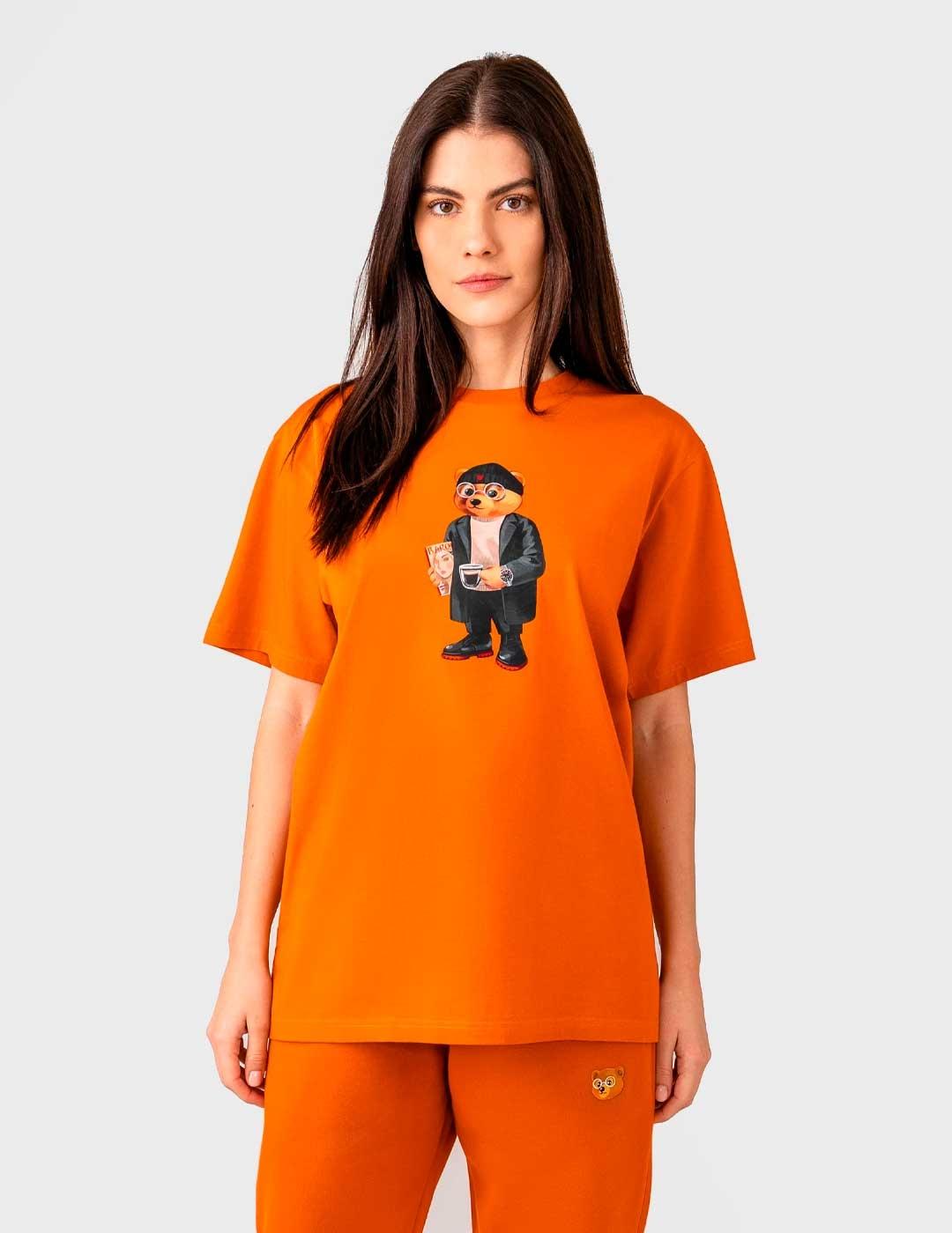 Camiseta Baron Filou LV naranja para hombre y mujer