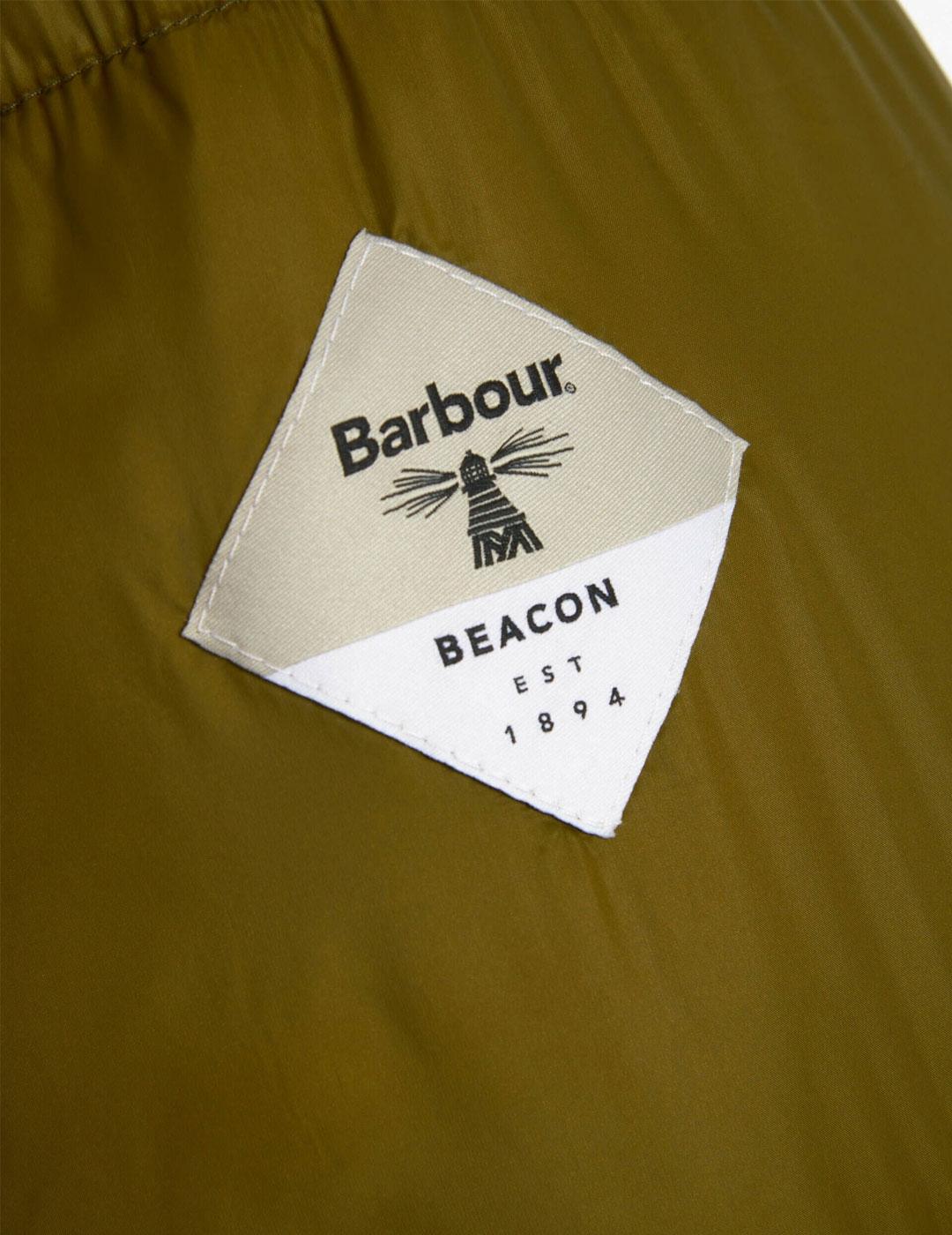 Chaqueta Barbour Beacon Hike Quilt Reversible para hombre