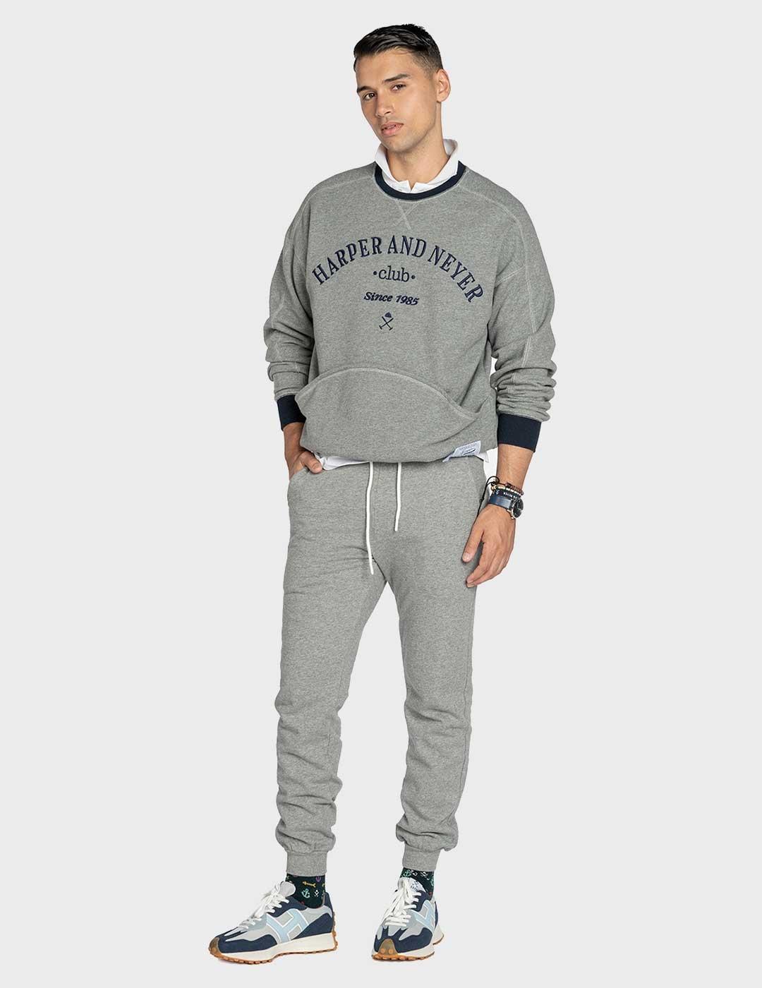 Pantalón Harper & Neyer Sport gris para hombre