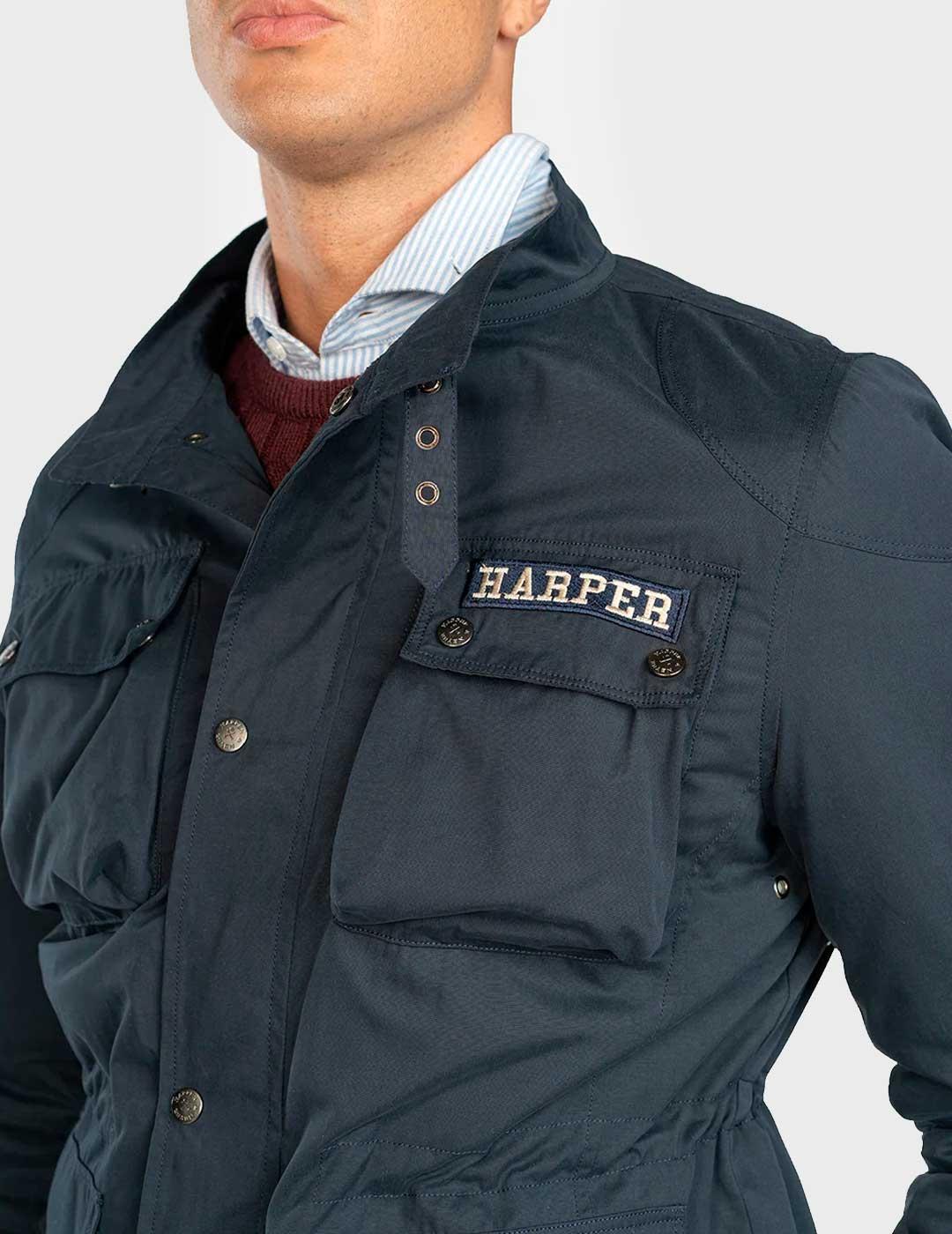 Chaqueta Harper & Neyer Bryce Jacket azul para hombre