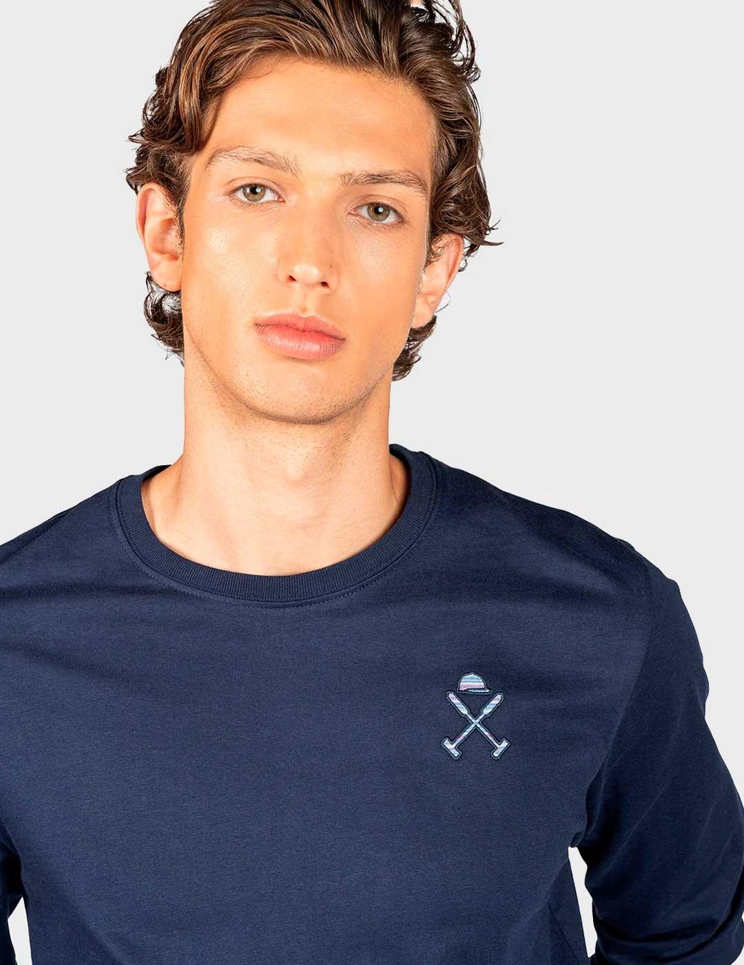 Camiseta Harper & Neyer Indie Logo azul para hombre