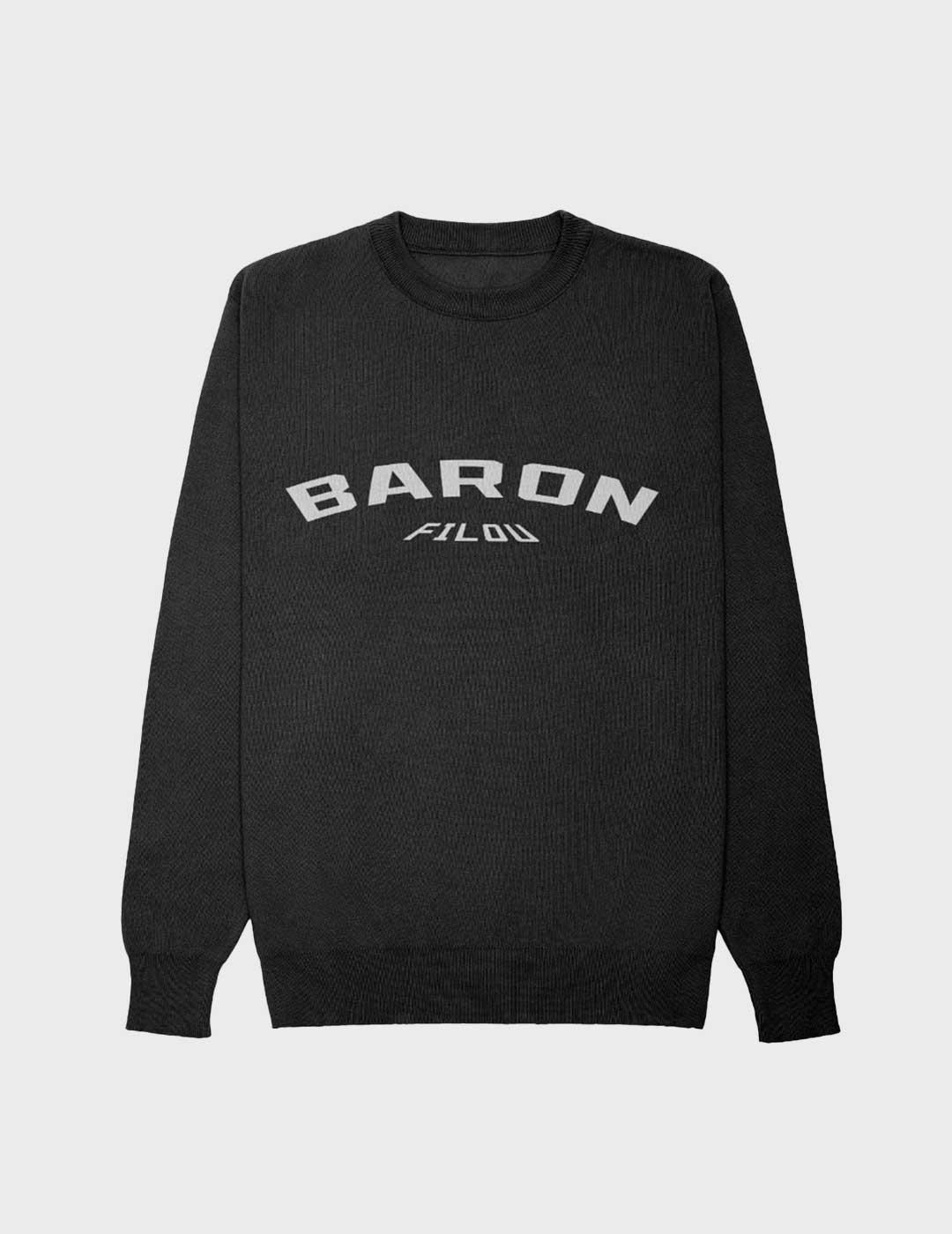 Jersey Baron Filou Knit Pullover negro unisex