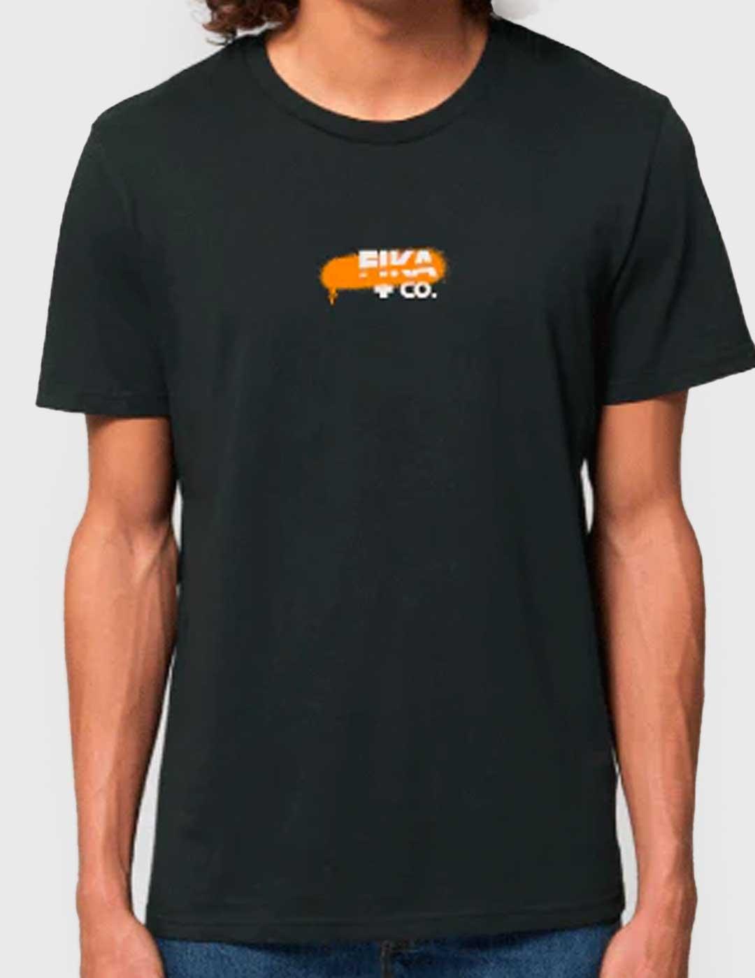 Camiseta Fika & Co Cars Lover negra para hombre