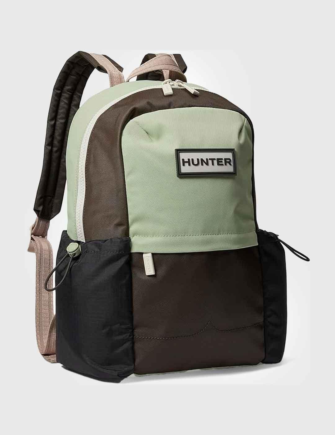 Mochila Hunter Patchwork Backpack verde unisex