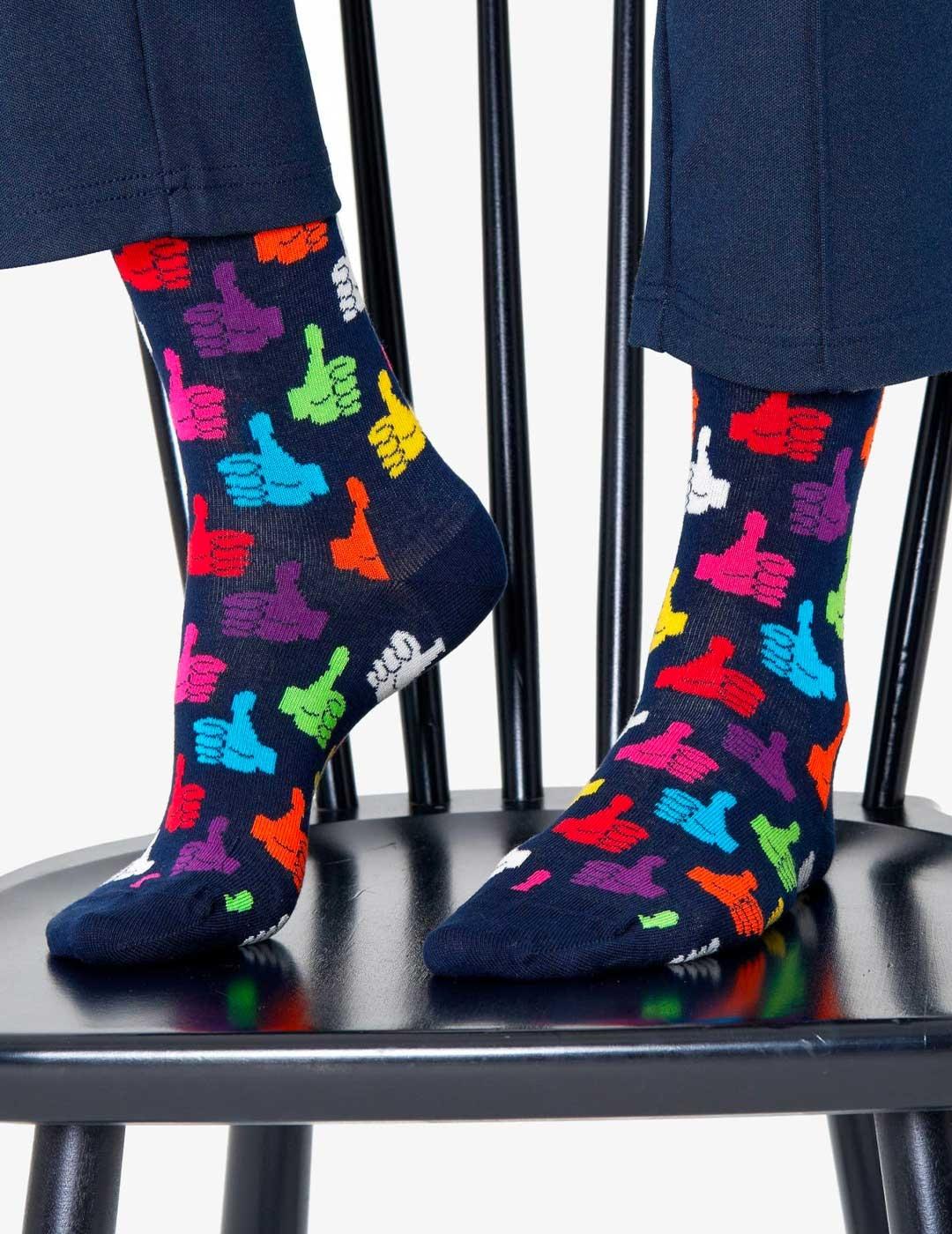 Calcetines Happy Socks Thums Up multicolor unisex