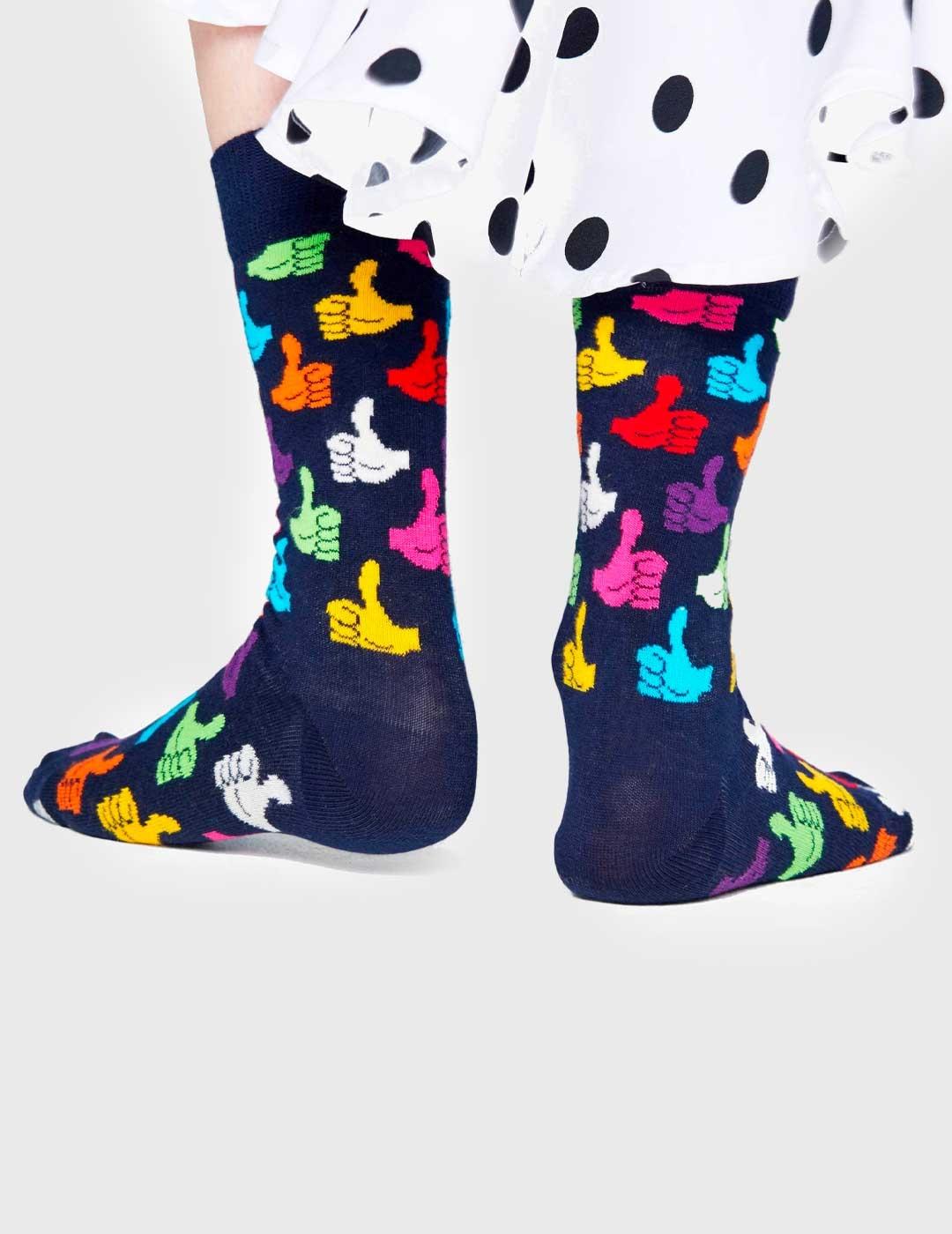 Calcetines Happy Socks Thums Up multicolor unisex