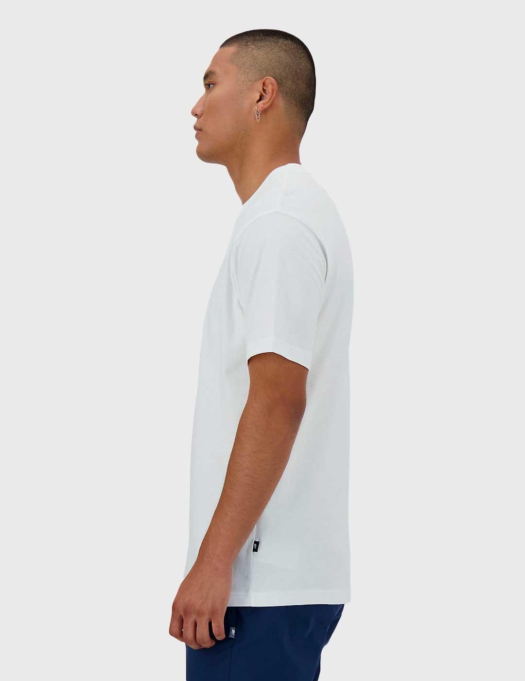 Camiseta New Balance Athletics Never Age blanca para hombre