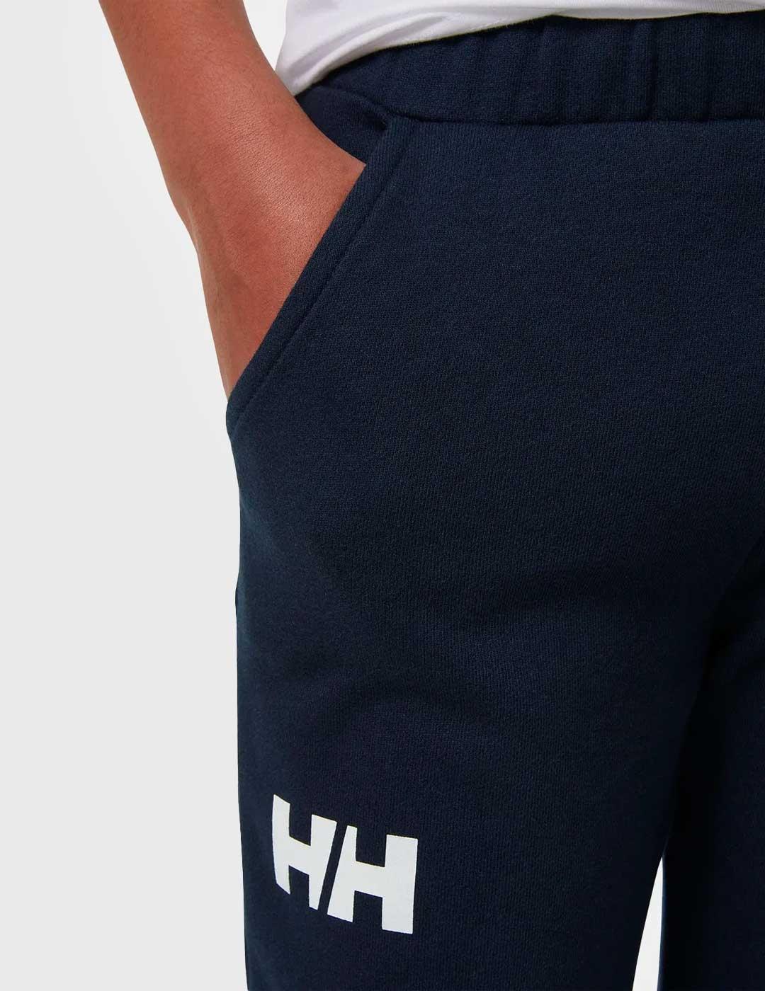 Pantalón Helly Hansen Logo Pant marino para niño y niña
