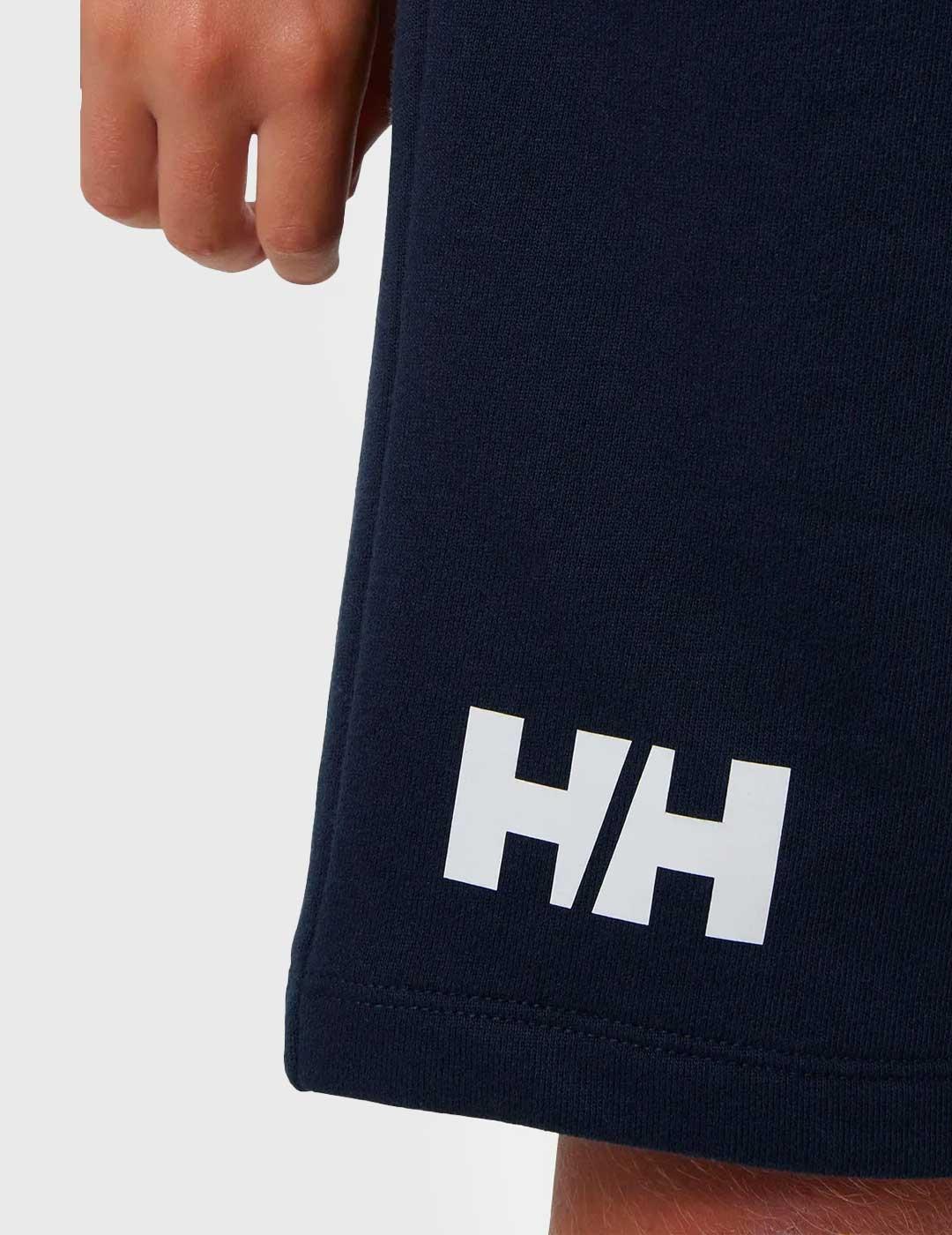 Pantalón Corto Helly Hansen Logo Shorts azul infantil