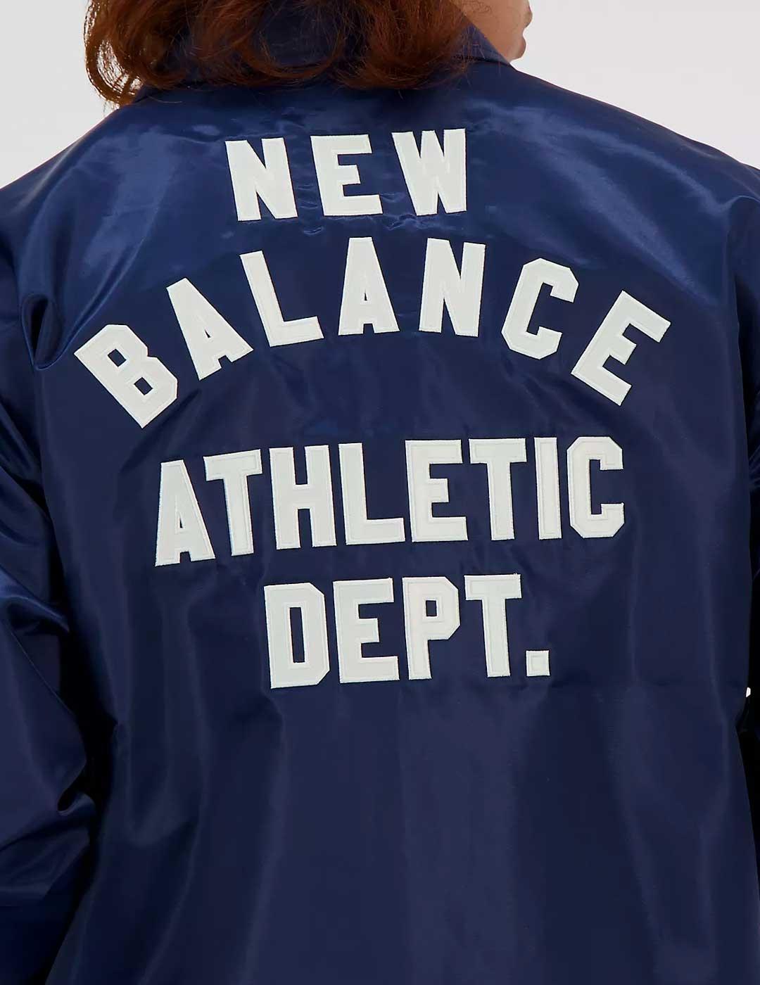 Chaqueta New Balance Sportswear Coaches marino para hombre