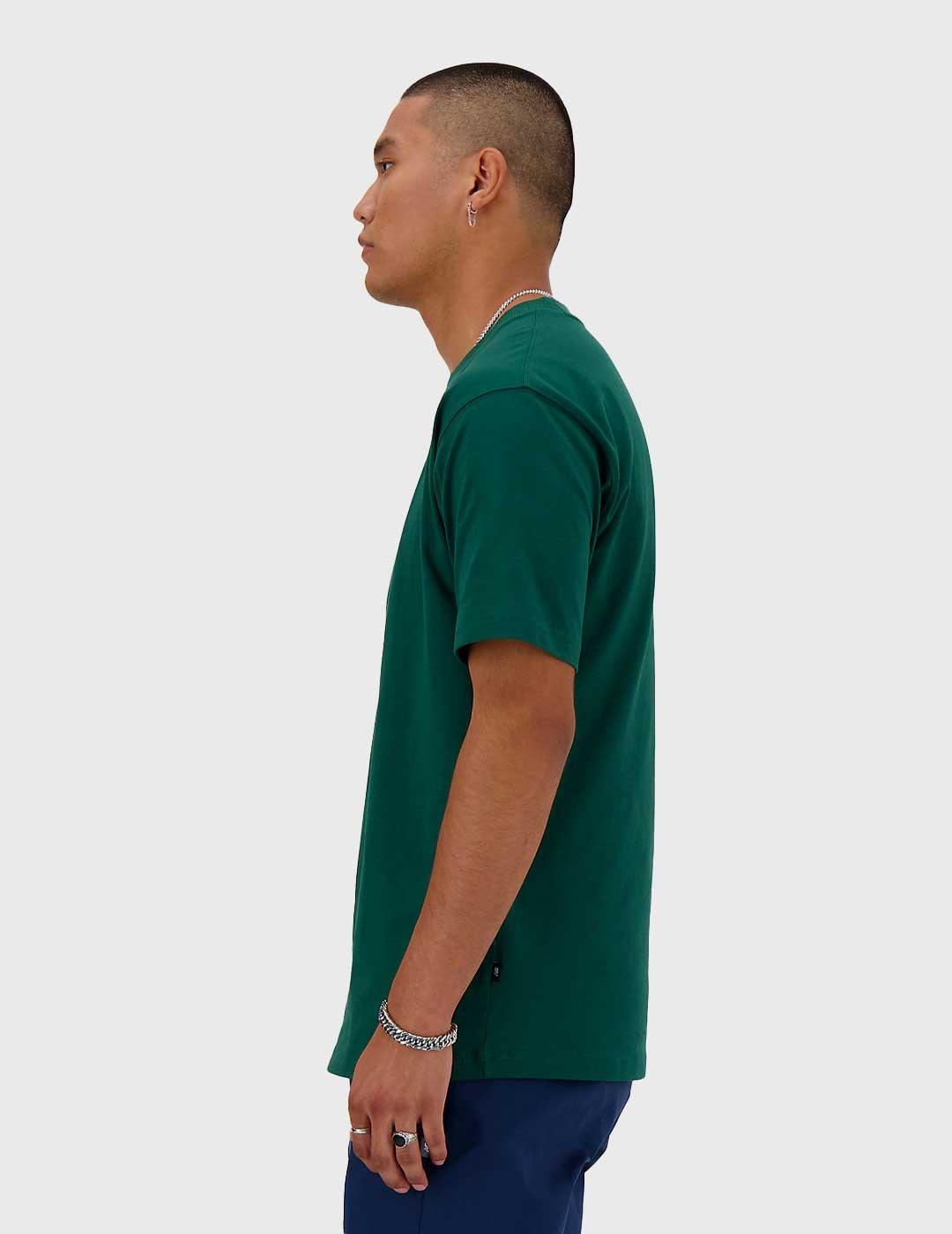 Camiseta New Balance Athletic Sport Style verde para hombre