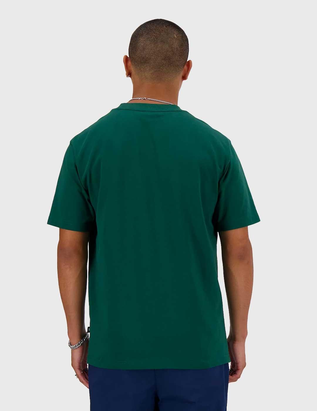Camiseta New Balance Athletic Sport Style verde para hombre