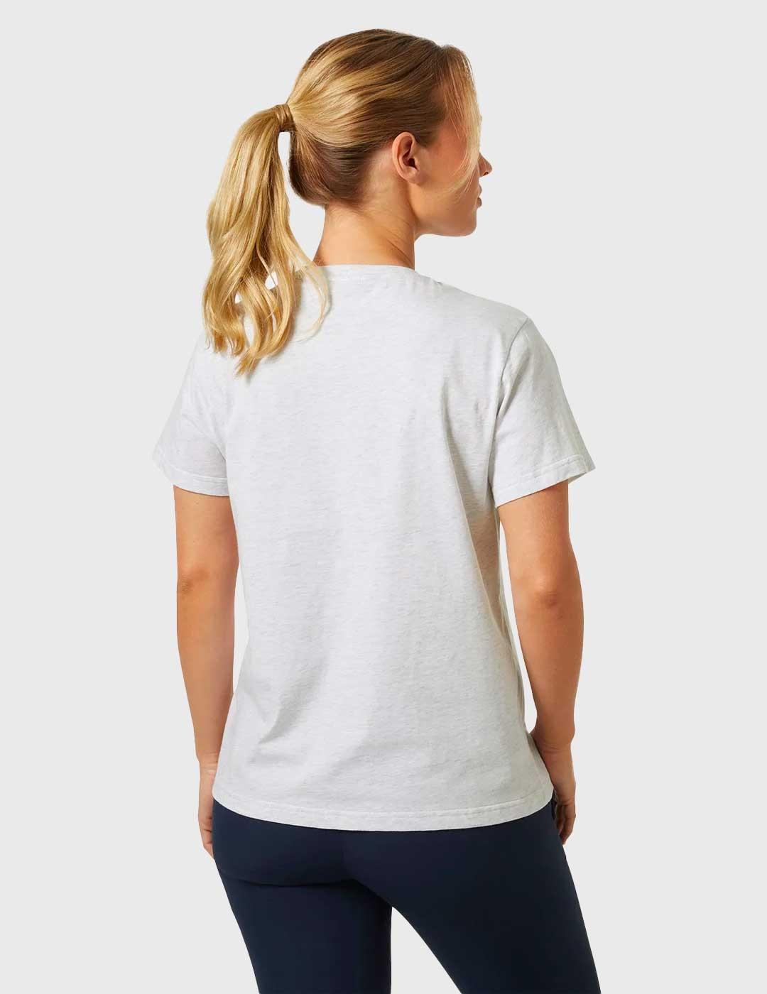 Camiseta Helly Hansen HH Logo gris para mujer