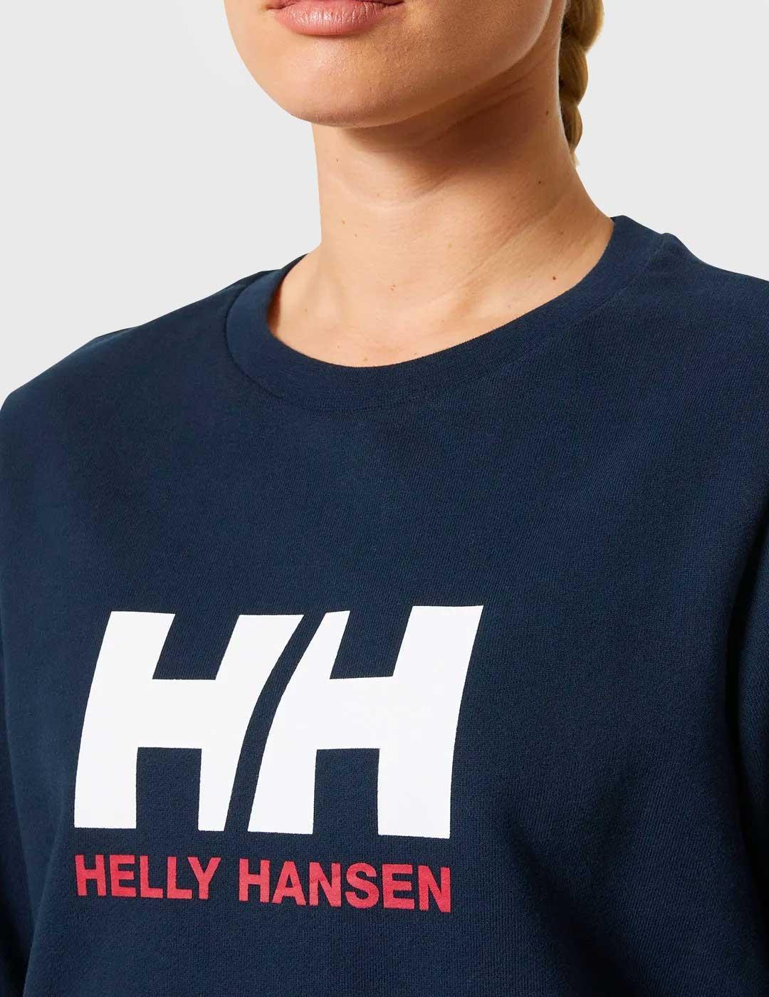 Sudadera Helly Hansen Crew Sweat marino para mujer