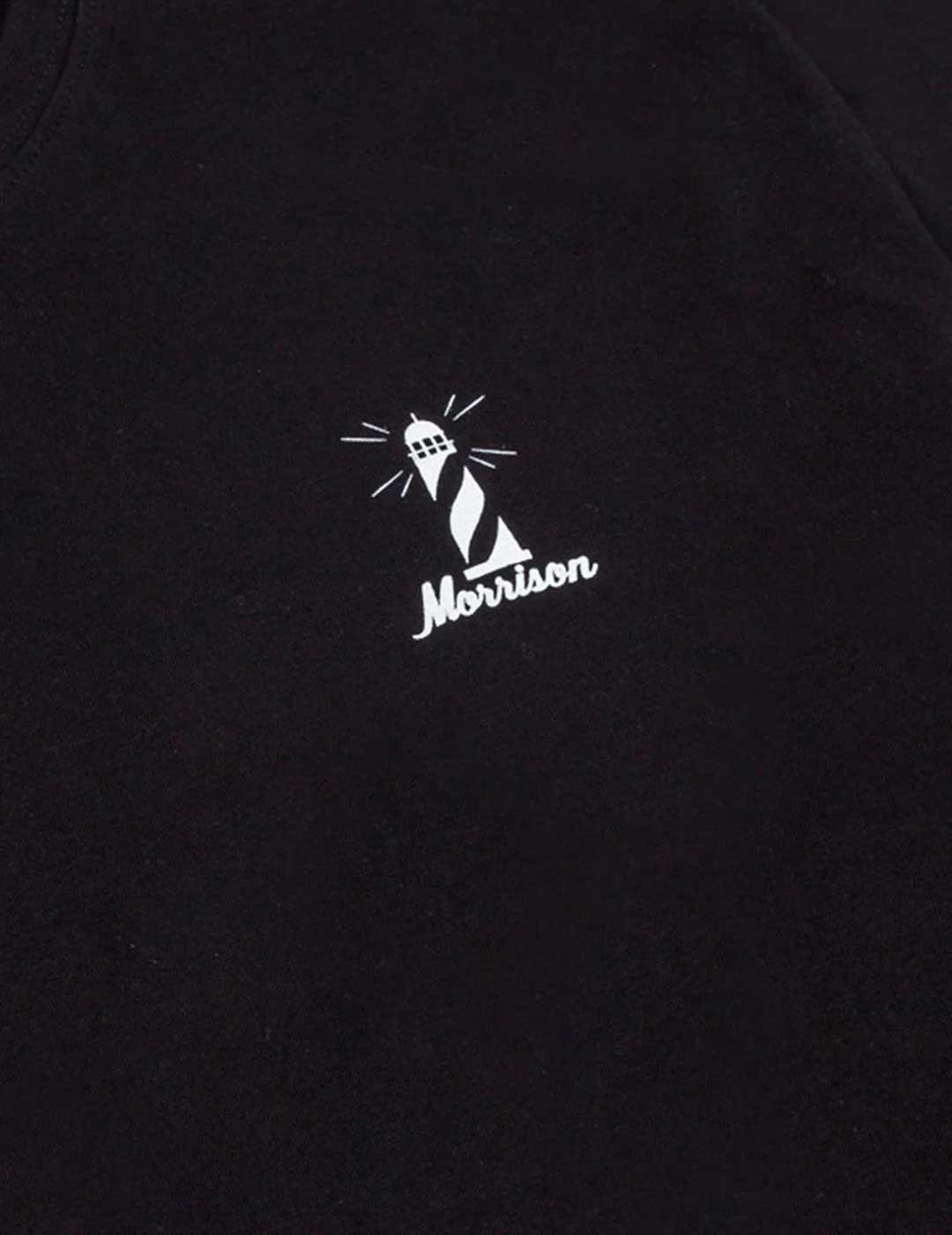 Camiseta Morrison Étnica negra para hombre y mujer