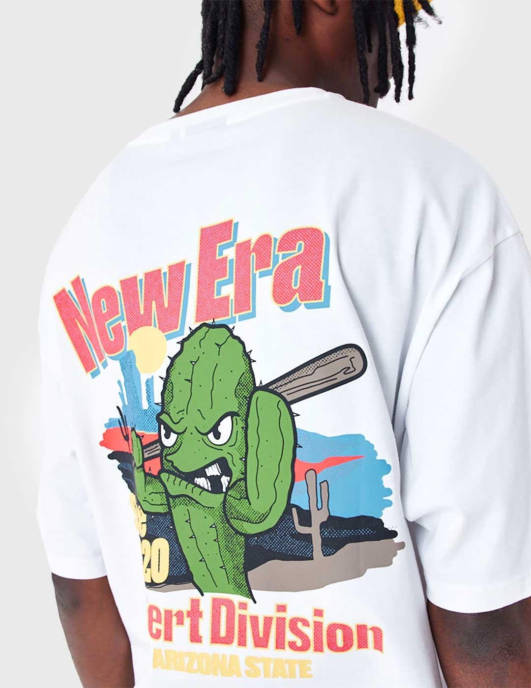 Camiseta New Era Character Graphic blanca para hombre