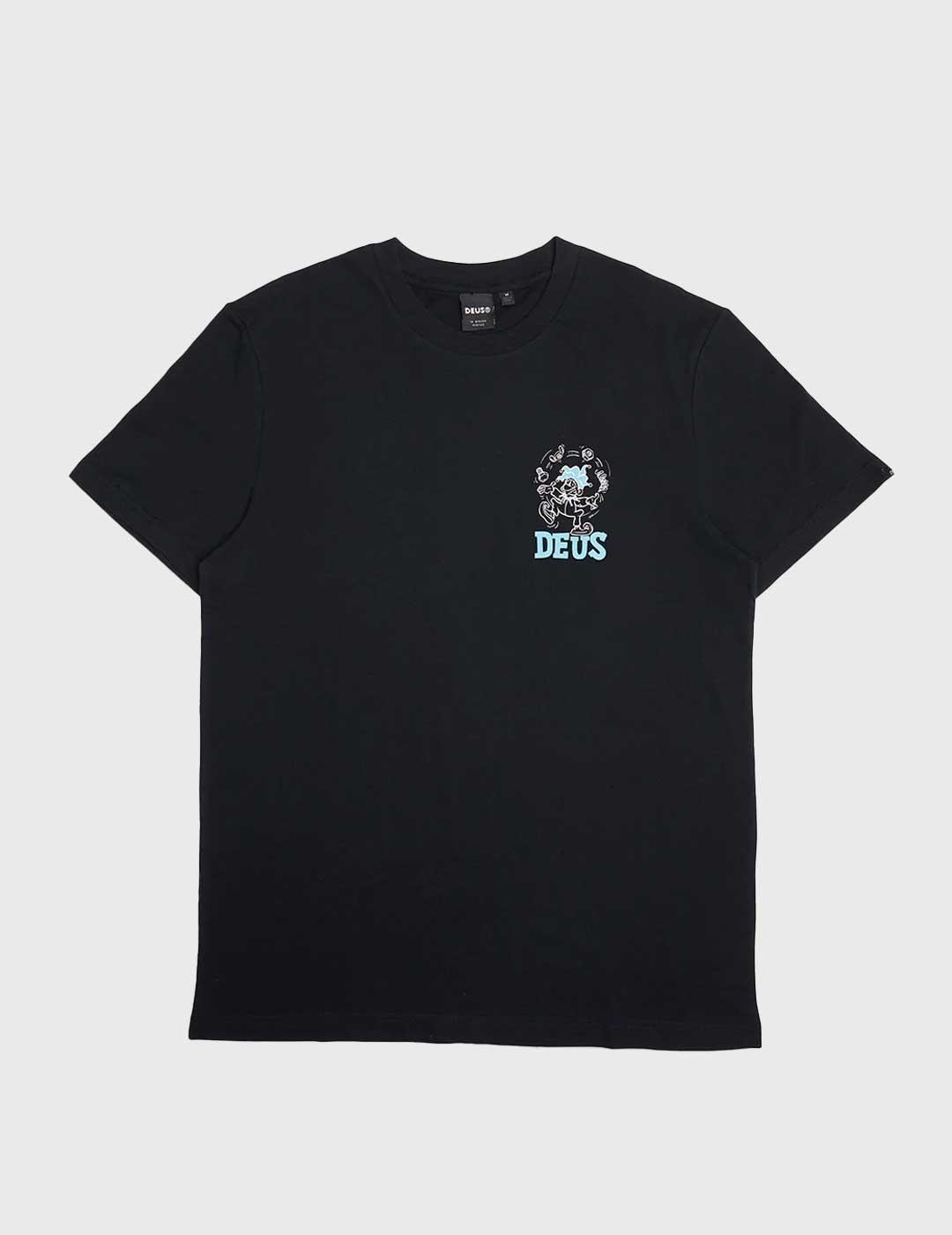 Camiseta Deus Ex Machina New Redline Tee negra para hombre
