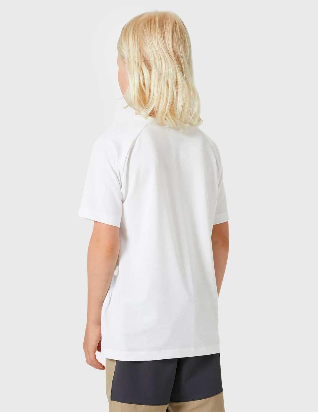Camiseta Helly Hansen Port blanca para hombre