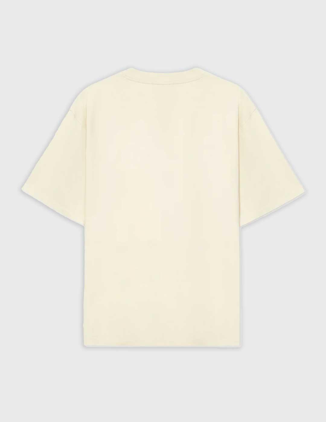 Camiseta Pompeii Brand Boxy Graphic beige para hombre