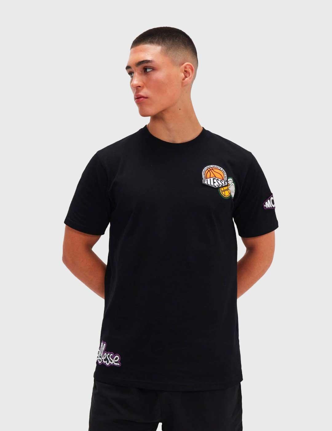 Camiseta Ellesse Boretto T-Shirt negra para hombre