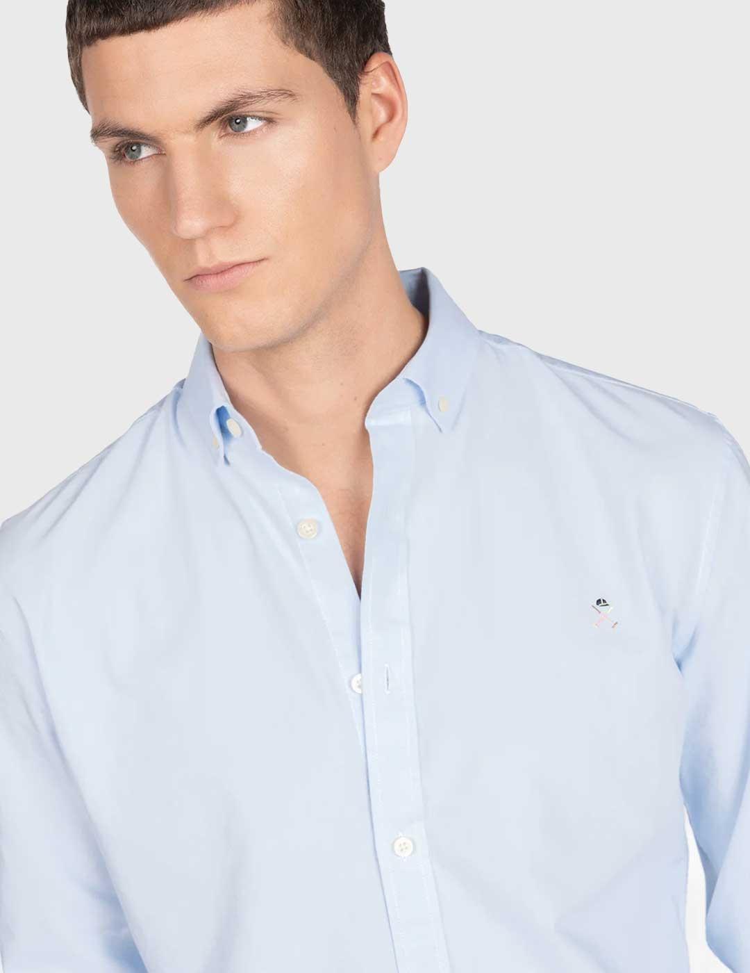 Harper & Neyer Camisa Trentino azul para hombre
