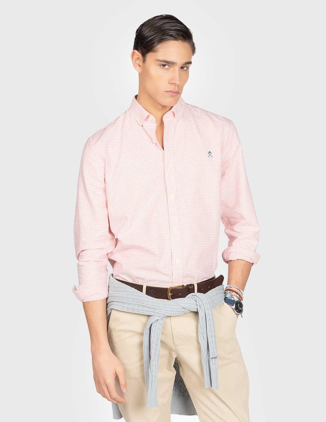 Harper & Neyer Camisa Amberes rosa para hombre