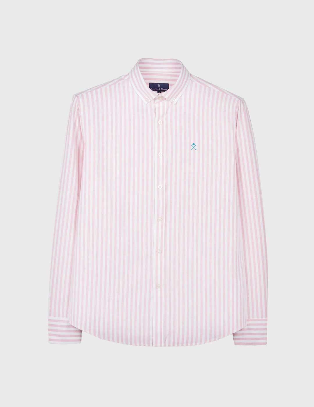 Harper & Neyer Camisa Seul Rayas rosa para hombre