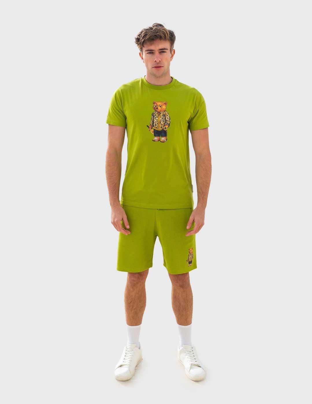 Baron Filou T- Shirt Filou LXXXI Camiseta verde de hombre