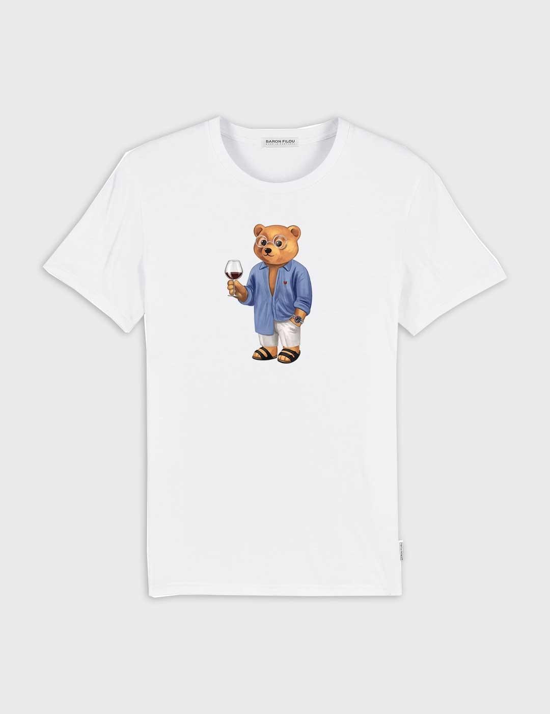 Baron Filou T-Shirt Filou LXXVI Camiseta blanca de hombre